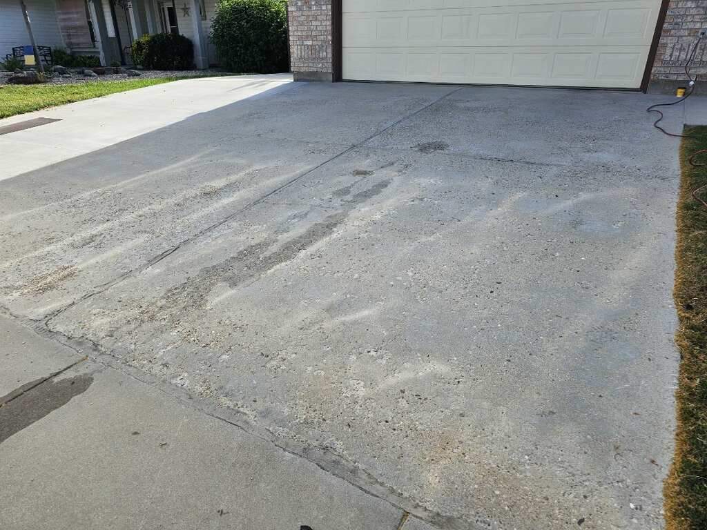 Driveway and Walkway Makeover with Vuba Stone by Mr. Mudd Concrete