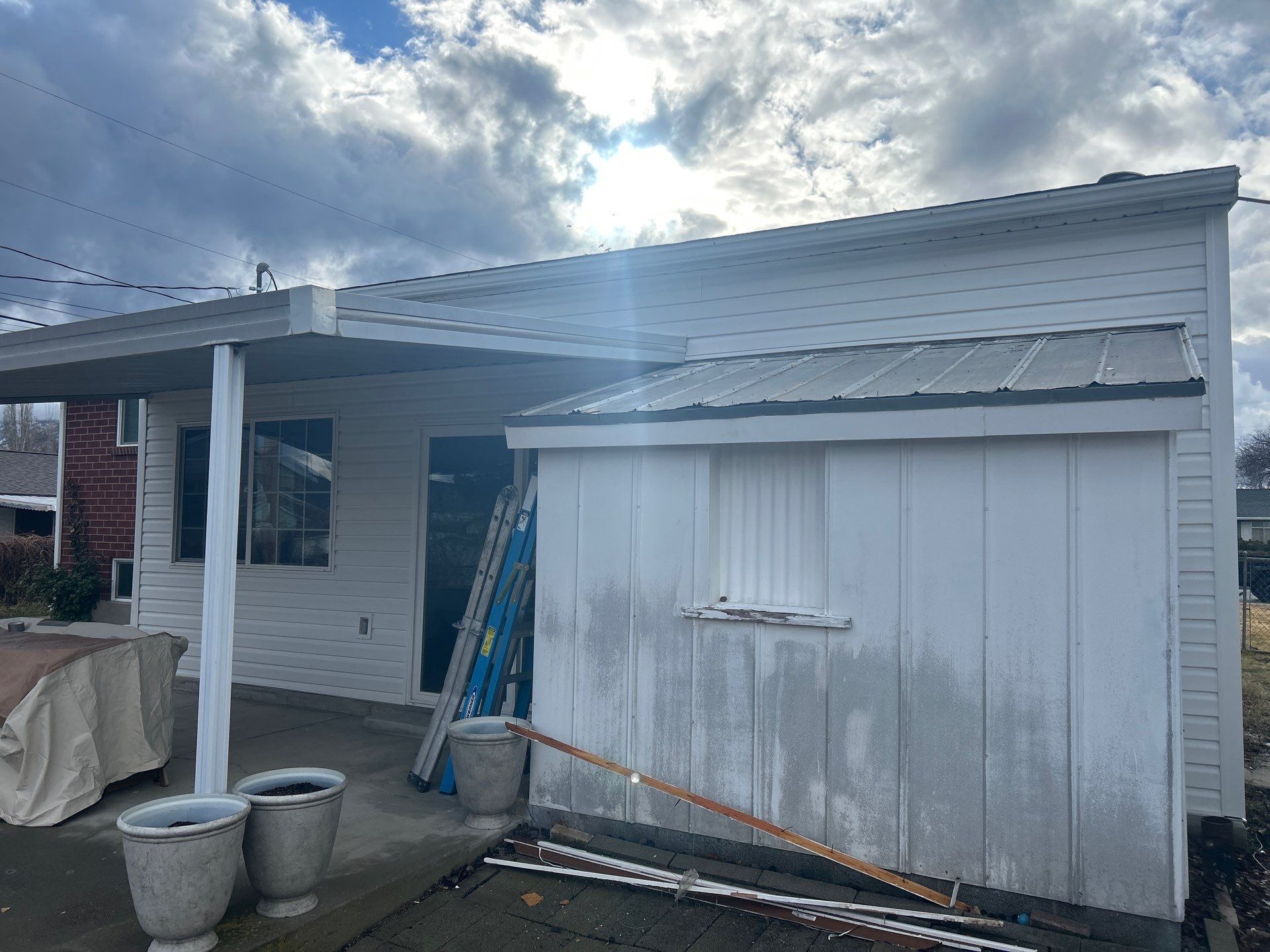Murray | Classic Aluminum-to-Vinyl Upgrade | Crisp White by Ideal Siding Utah