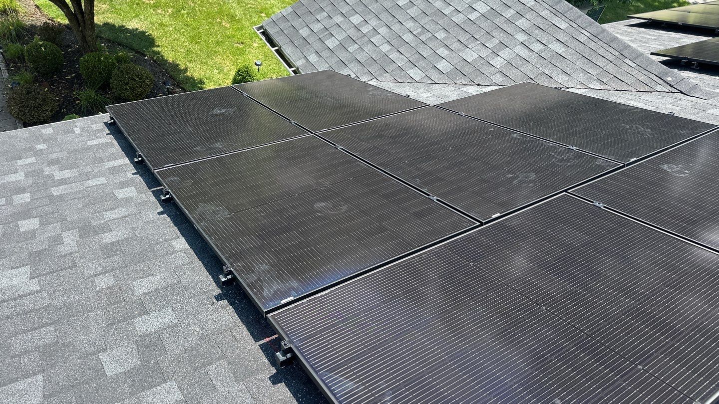 Solar Panel Installation and Reroof by Infinity Solar Systems