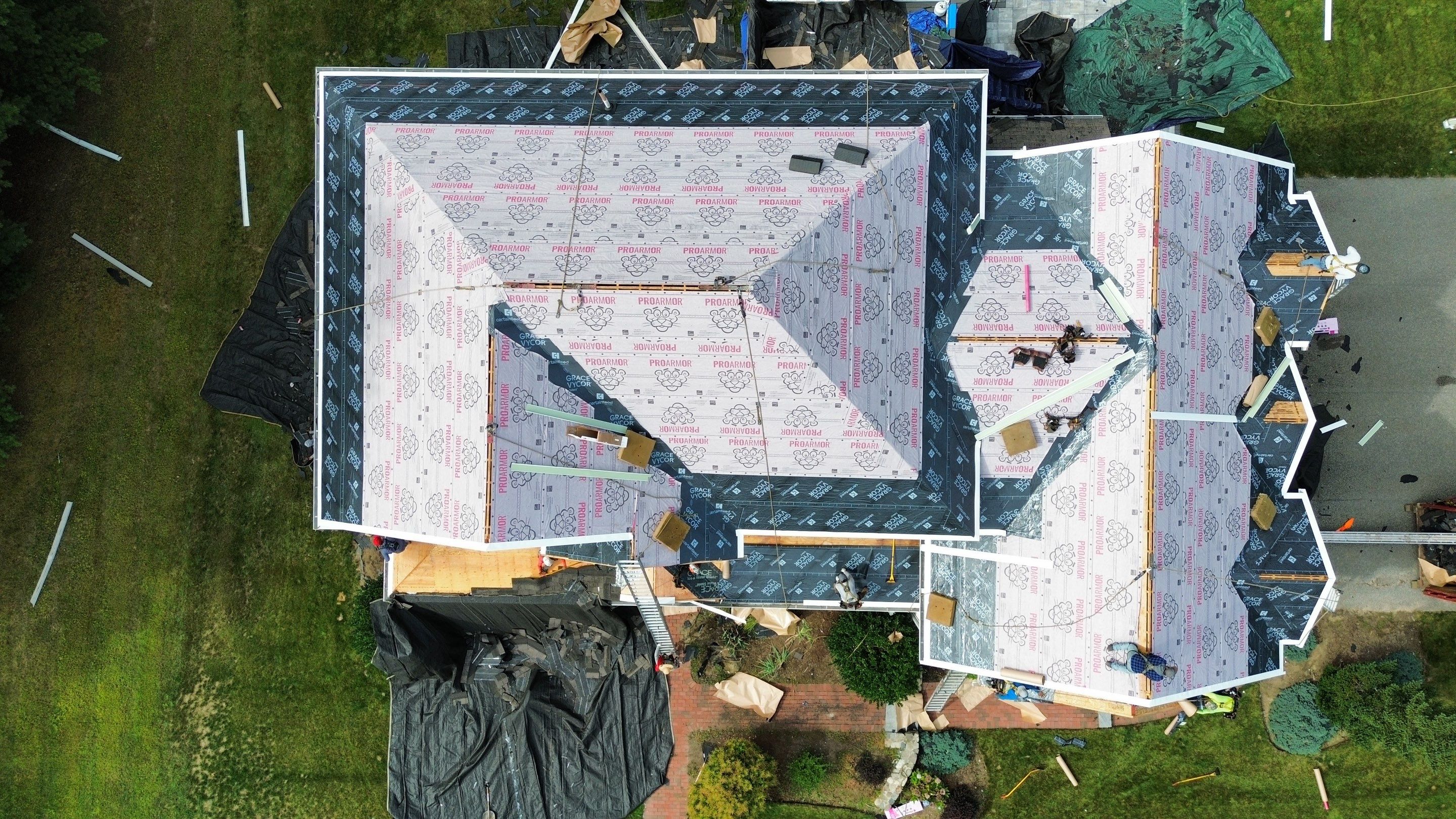 Complete Roof Replacement with Owens Corning TruDefinition Shingles by Mighty Dog Roofing of Greater Middlesex County