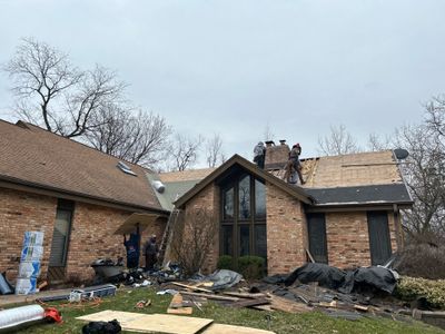 Turtle Shell gutter protection installation in West Chicago, IL 60185, photograph 51