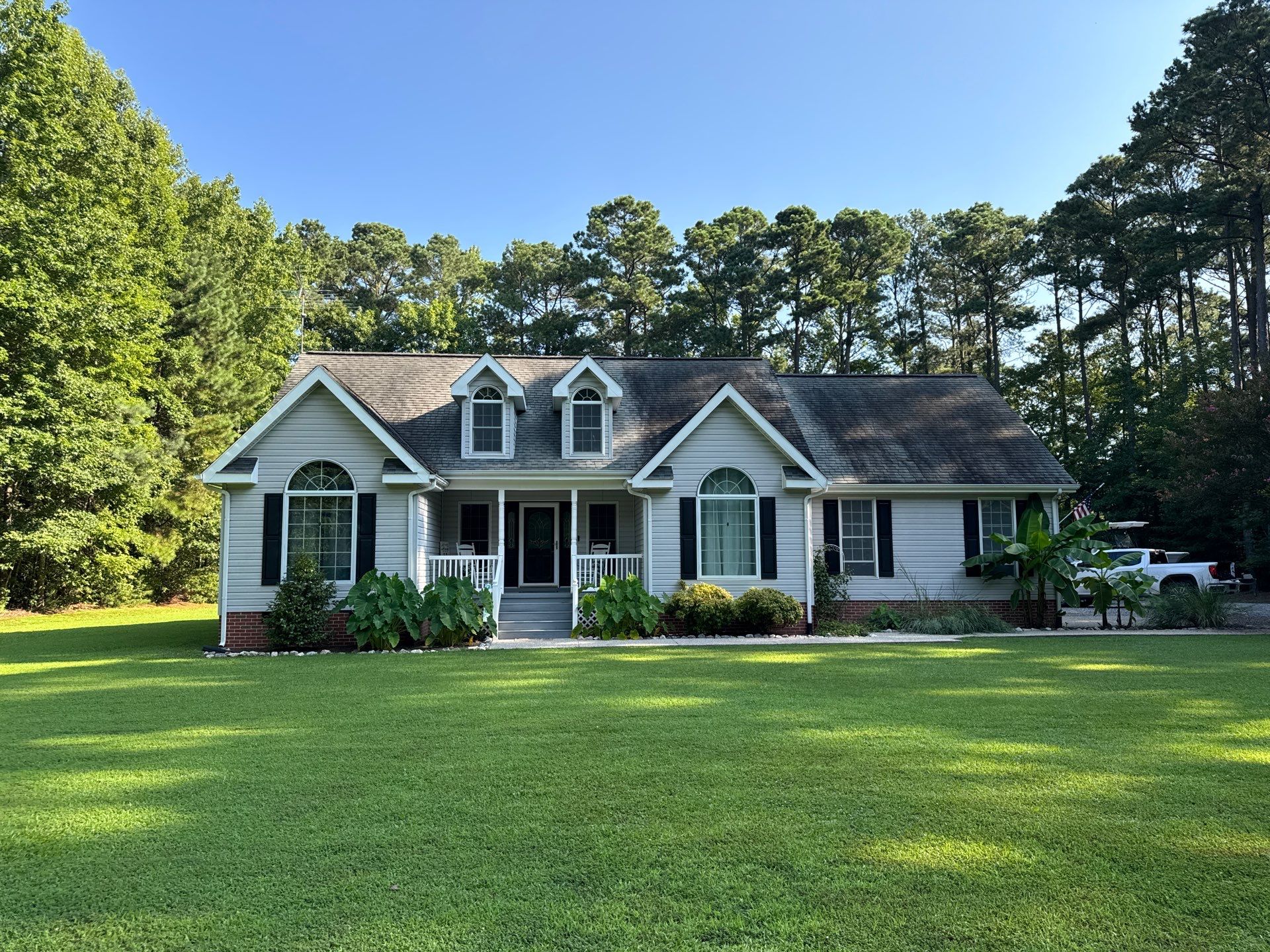 Architectural Shingle Roof Replacement for Multi-Gabled Home in Mathews by Cade Construction