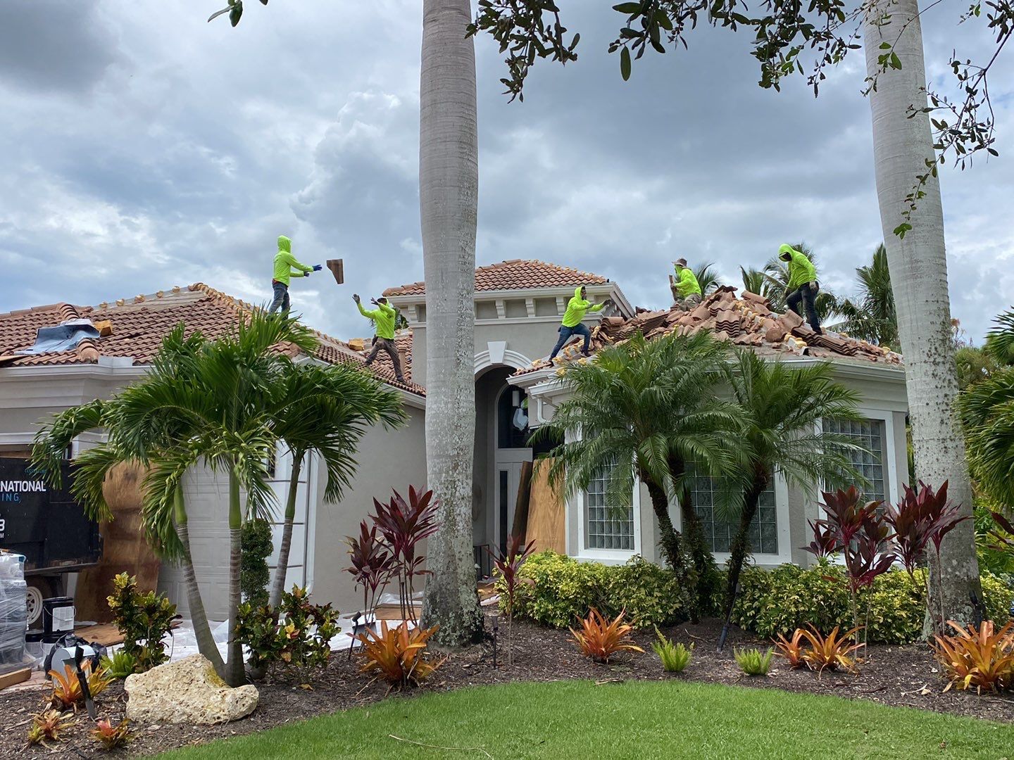 Residential Roofing Installation using Concrete Tile in West Bay Country Club by International Roofing