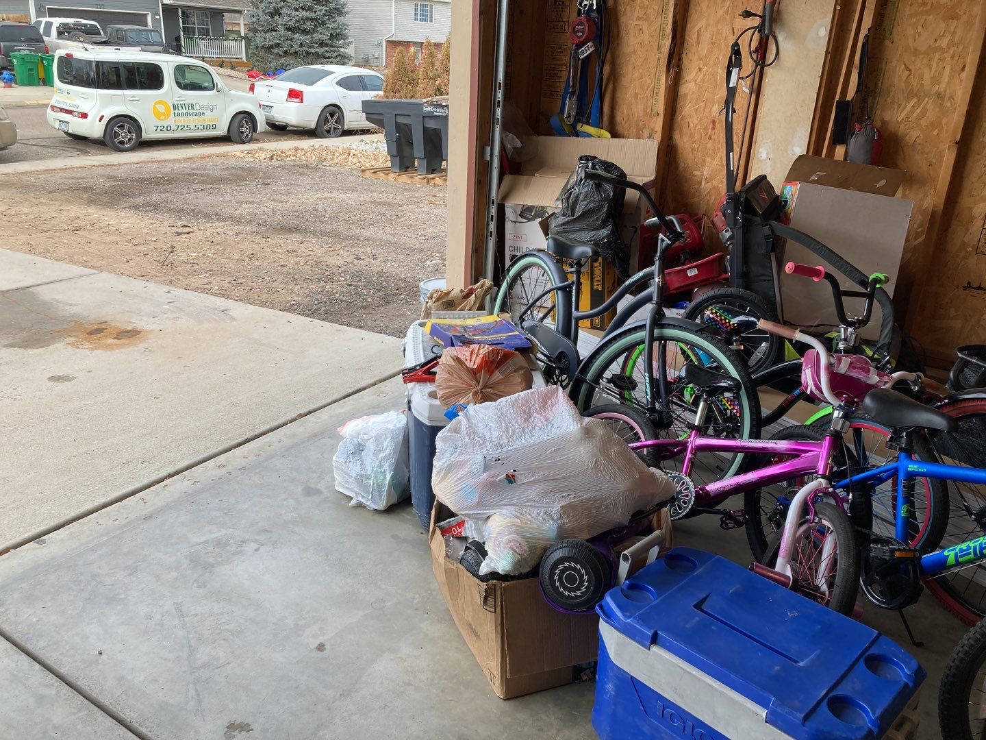 Water Damage in Garage by Accountable Home Services