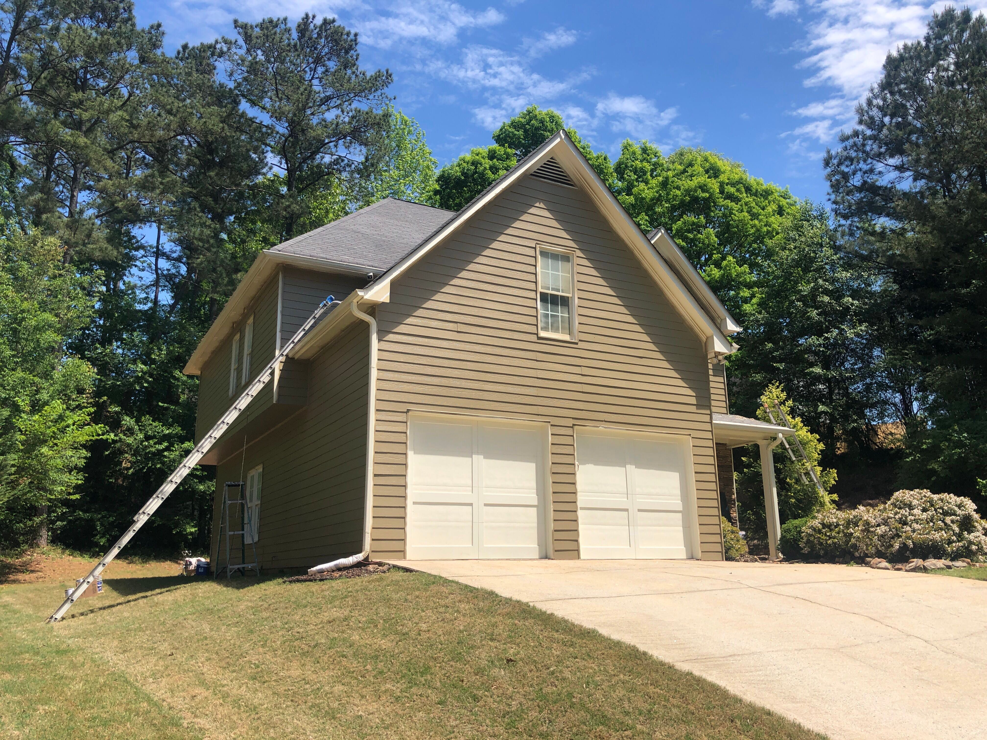 Complete Exterior Painting and Trim Refresh in Acworth by Swift Home Renovations