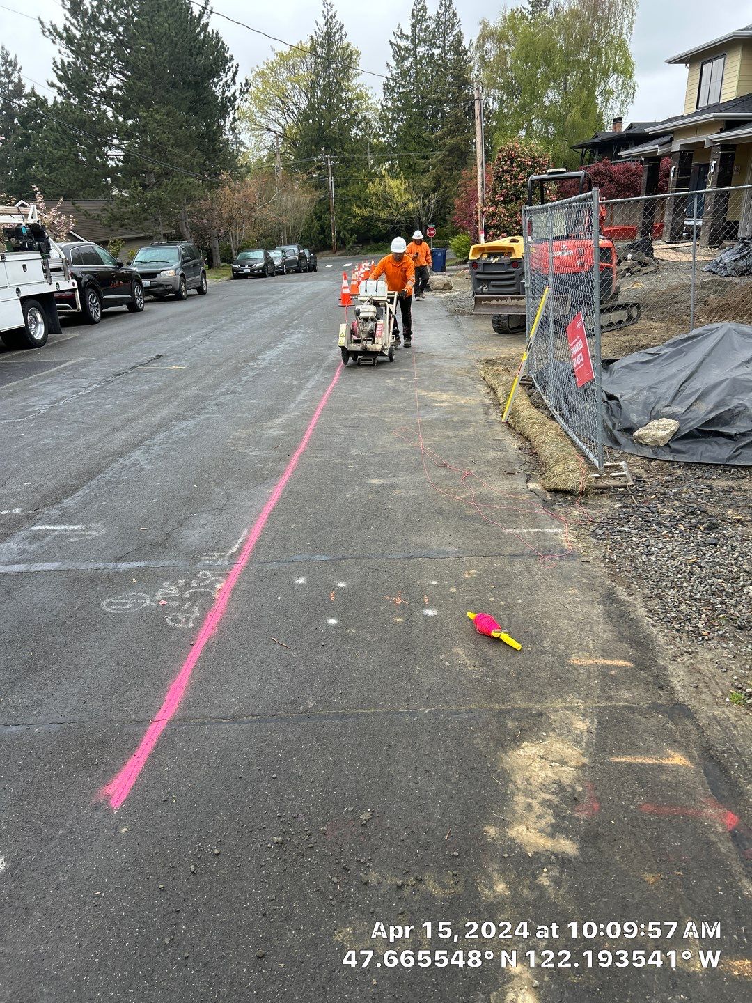 Thomas Custom Homes Development  by Jireh Asphalt & Concrete Inc 