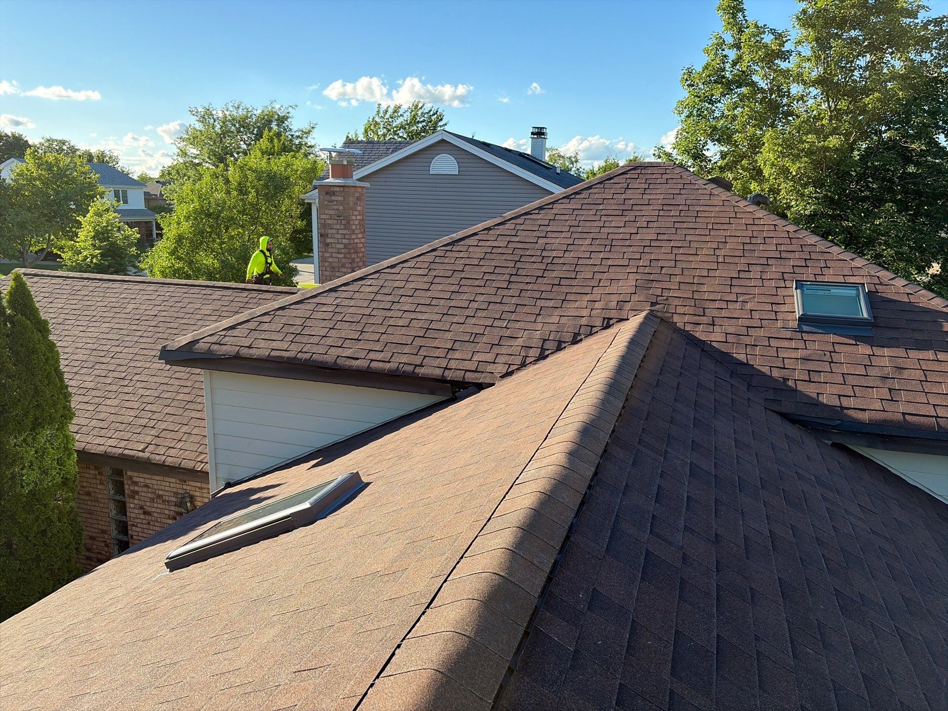 Residential Roofing and LP Smartside Siding Replacement in Woodridge by Pro Home Services Inc