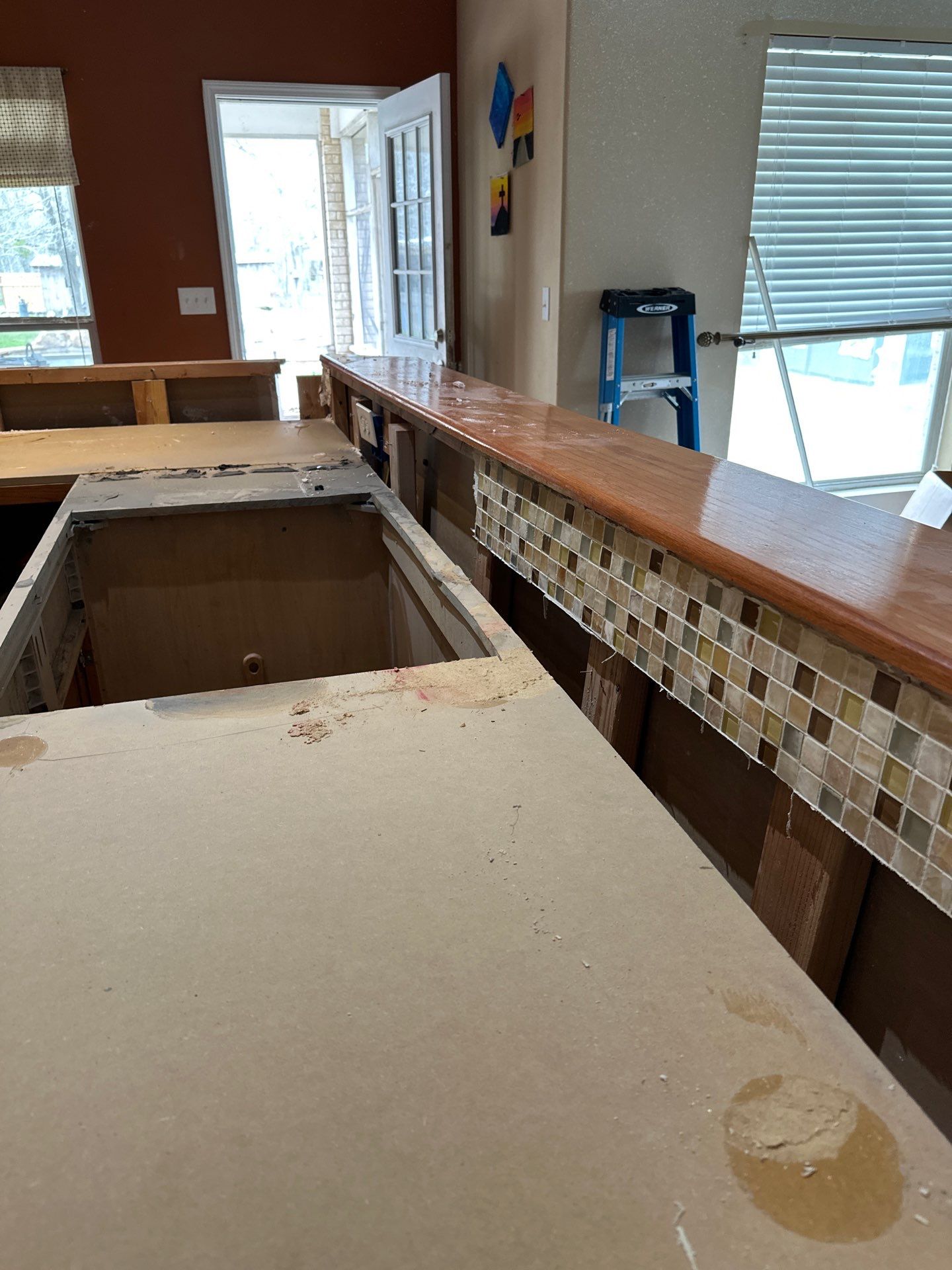 Kitchen Remodel and Water Damage Restoration Project by L&T General Contractors and Restoration INC