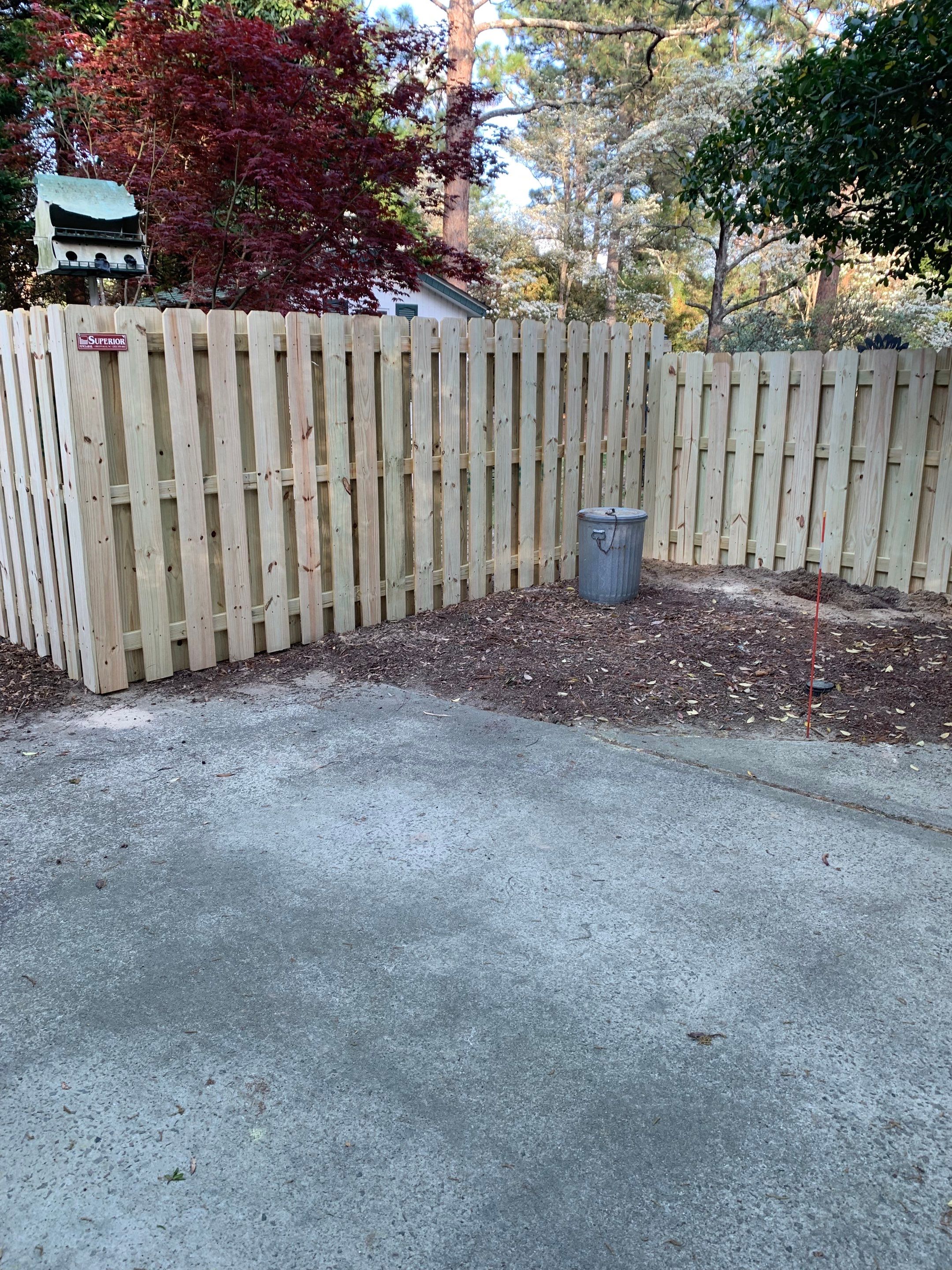 Project in Historic Pinehurst by Superior Fence and Rail