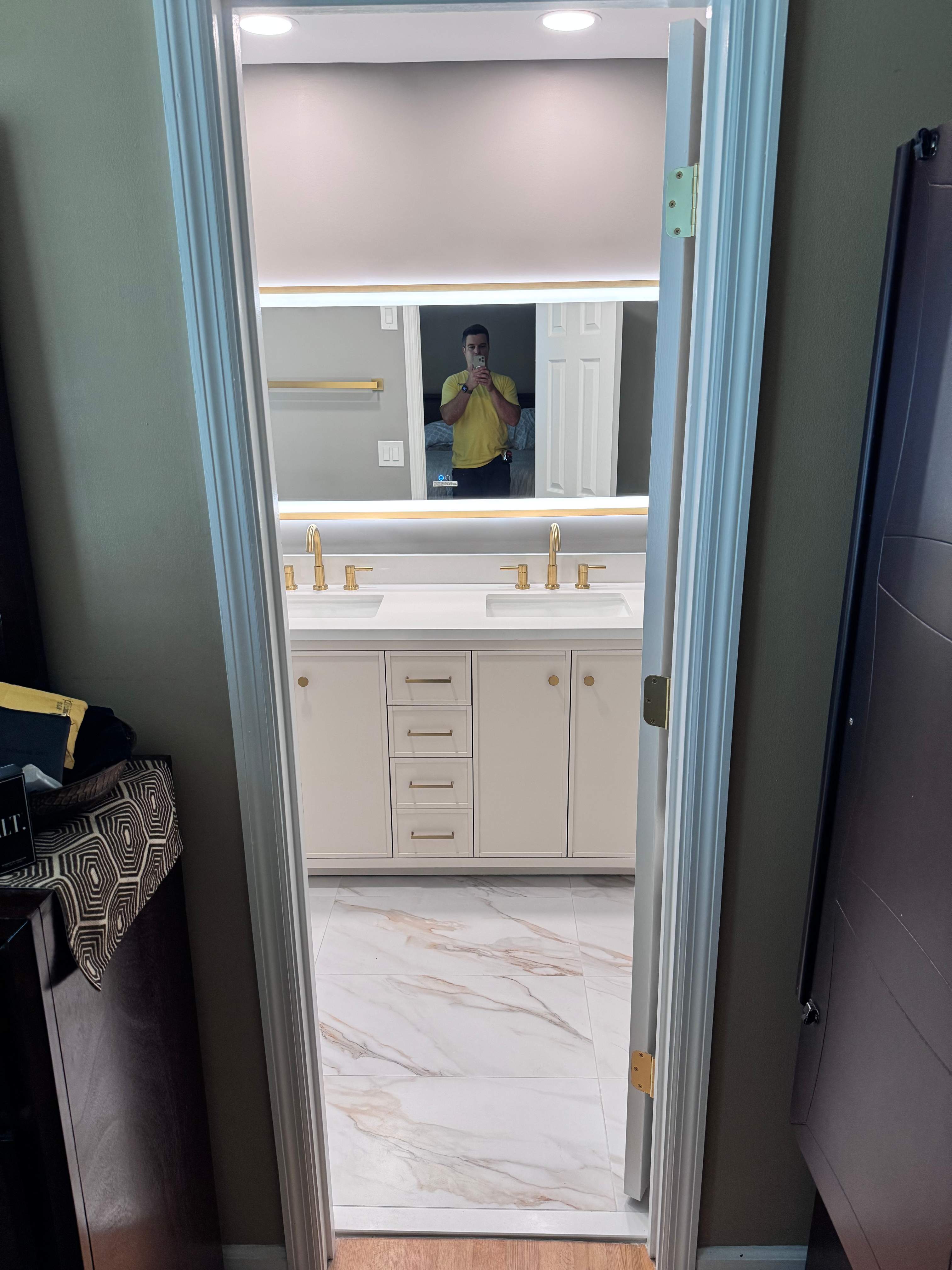 Master bathroom remodel by Prudencio