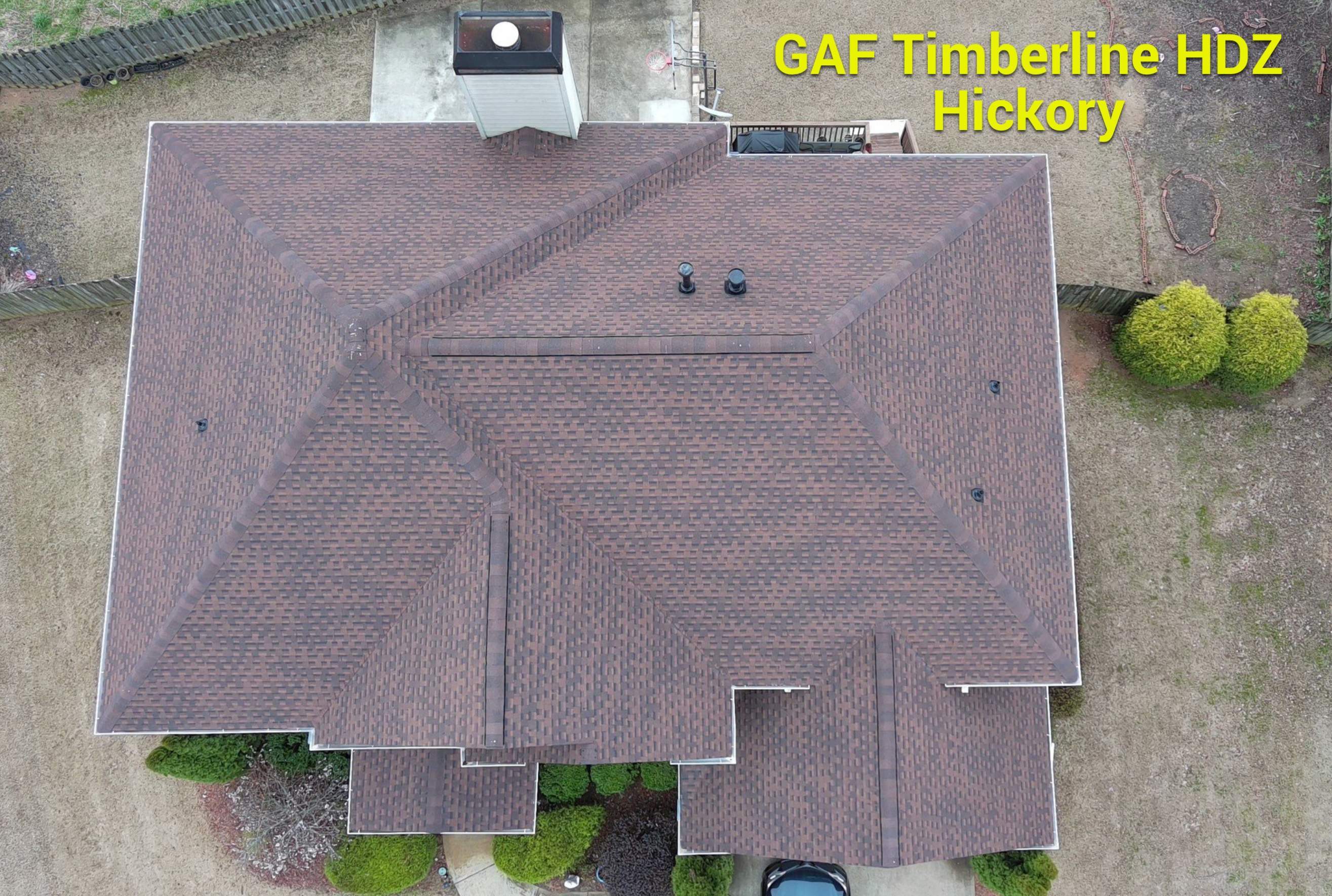 New roof installation and shingle colors by Rhino Restoration
