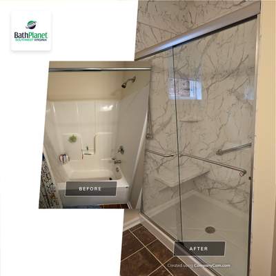 Tub to Shower