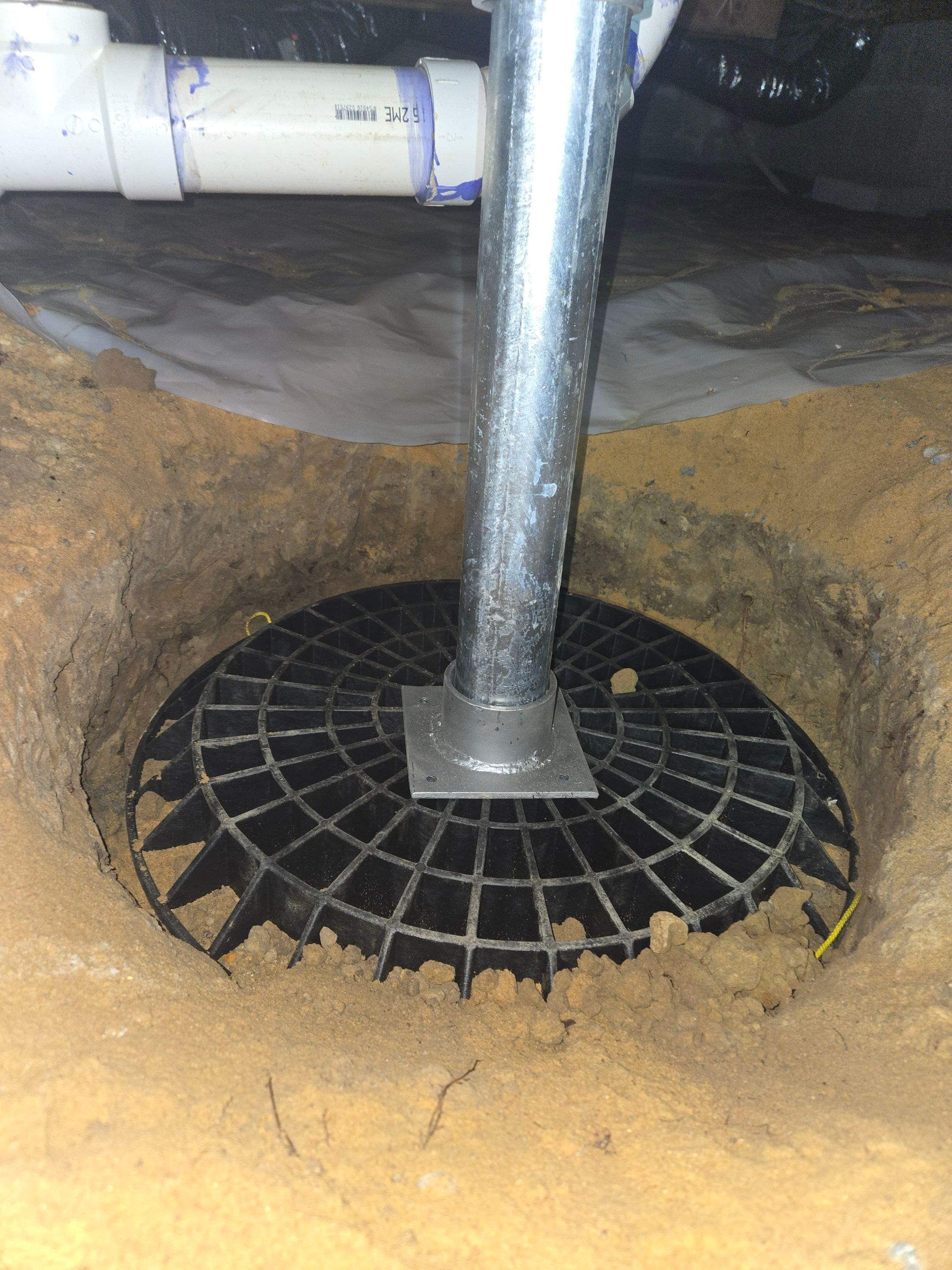 Project in Smithfield by Patriot Crawl Space Repairs