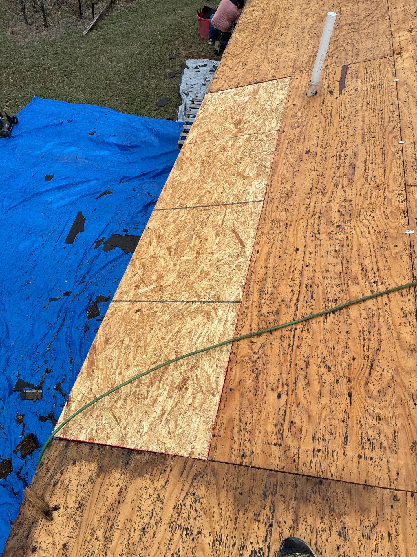 Roof replacement by In & Out Construction & Remodeling, LLC