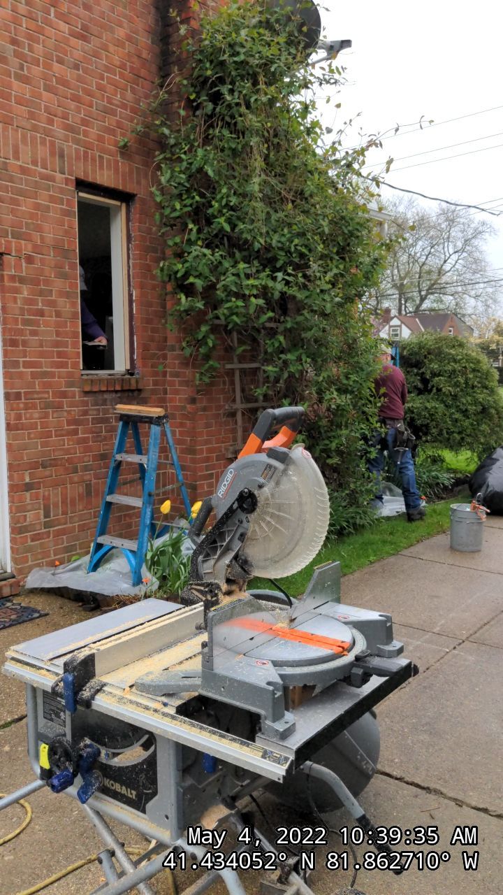 Window Installation using Alside Mezzo by Absolute Roofing and Construction