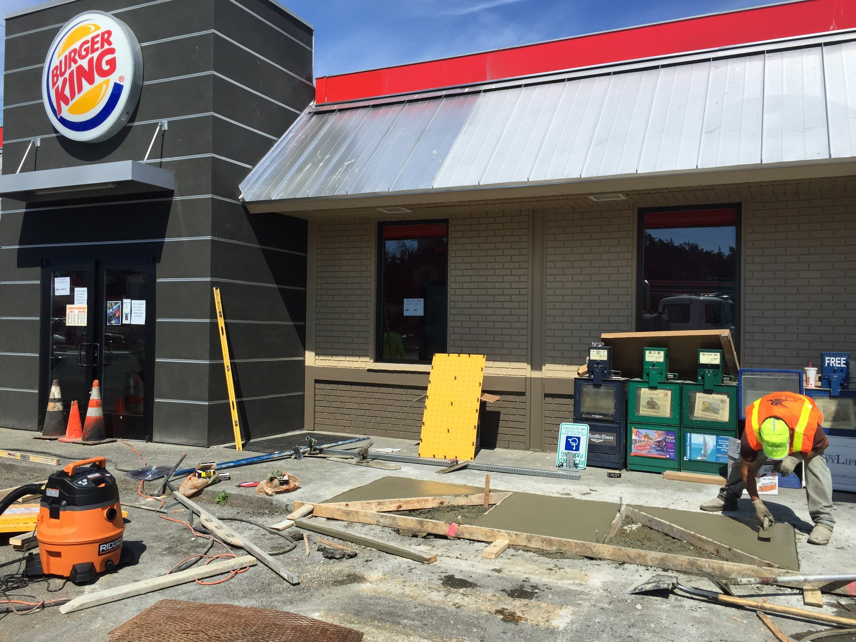 Burger King Oak Harbor by Jireh Asphalt & Concrete Inc