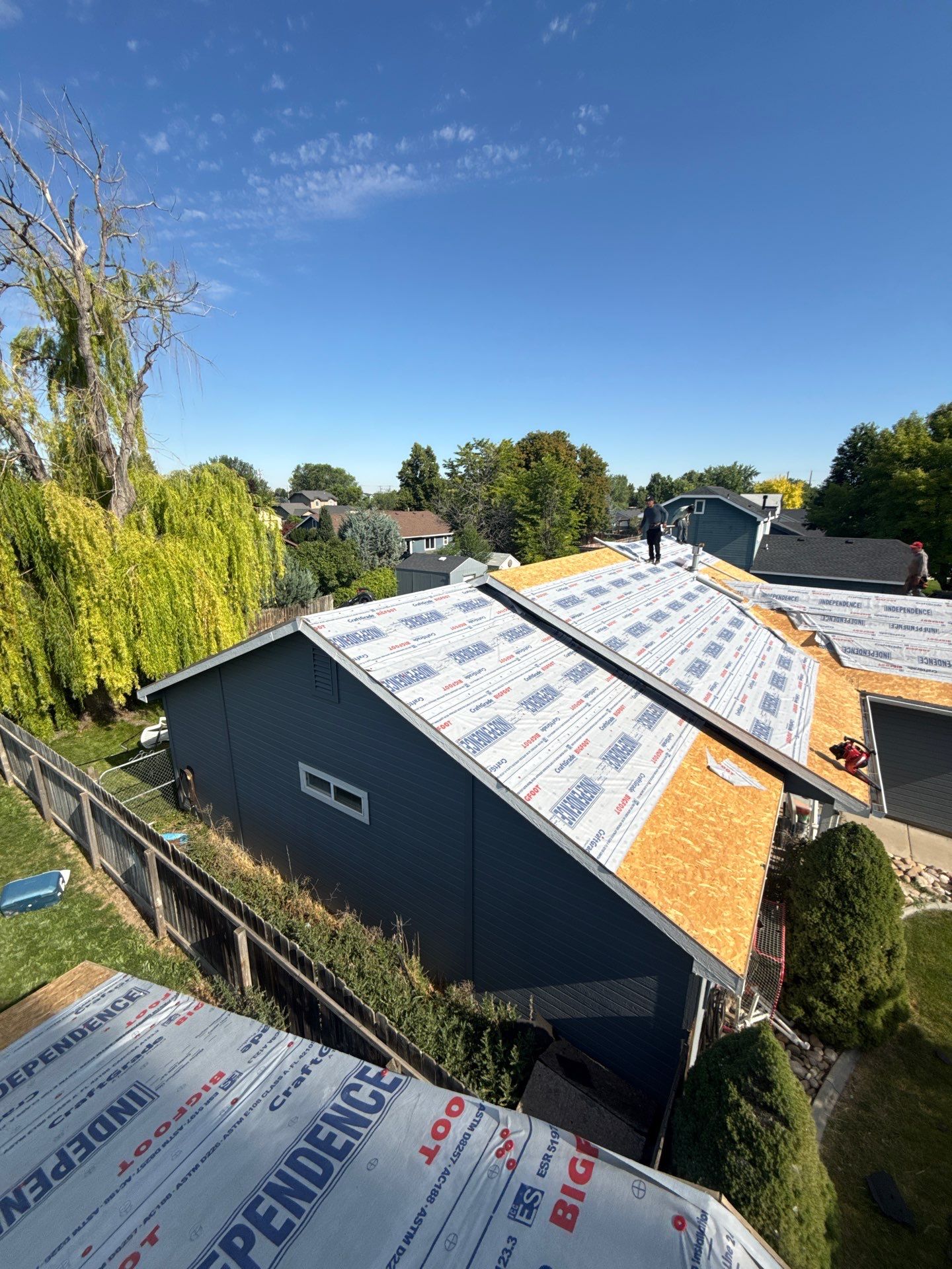 Kuna Residential Roof Replacement Featuring Gray Architectural Shingles by Olive Roofing