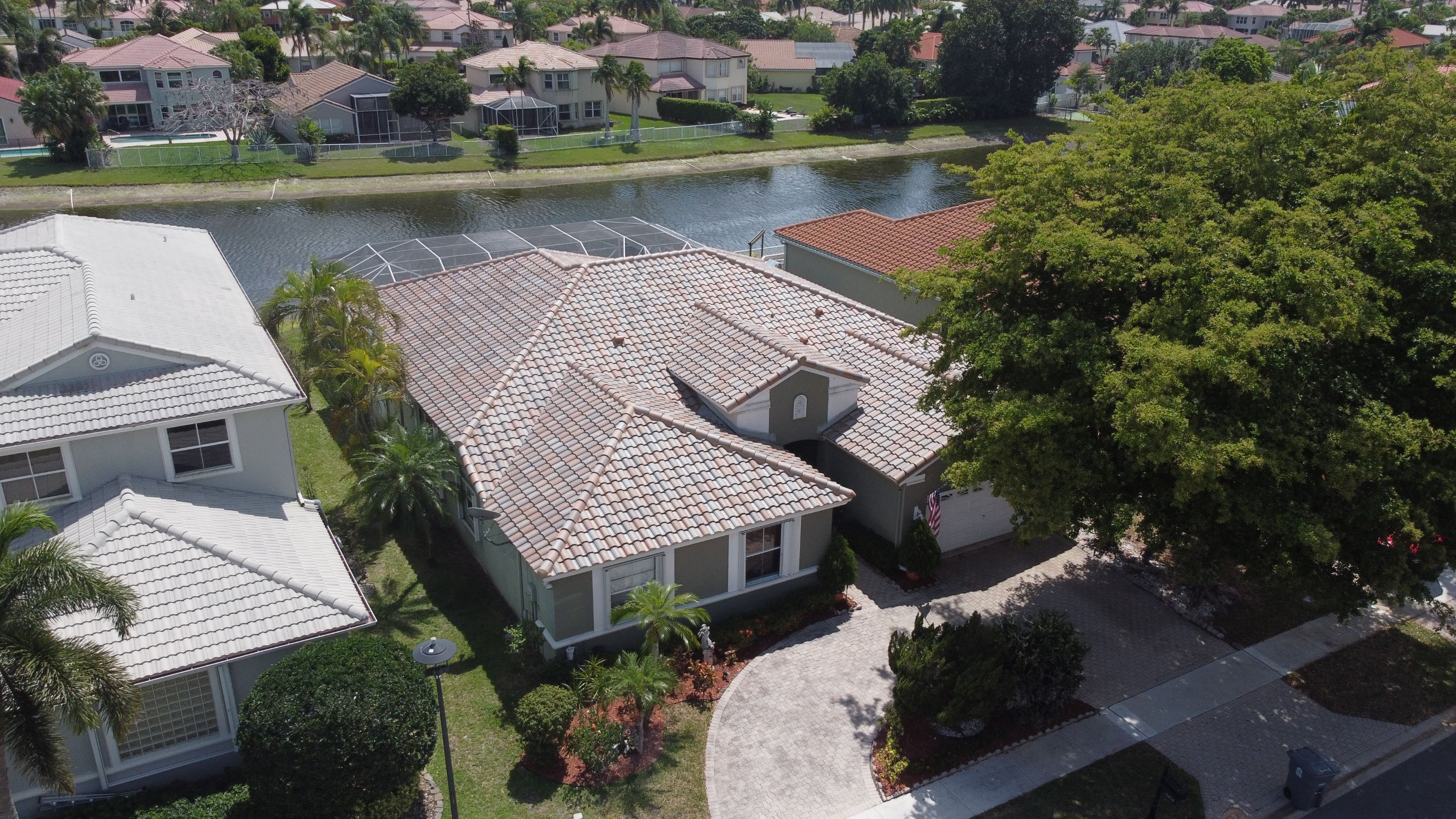 Residential Roofing Installation using Eagle Roofing Tile by BLUES BROTHERS ROOFING