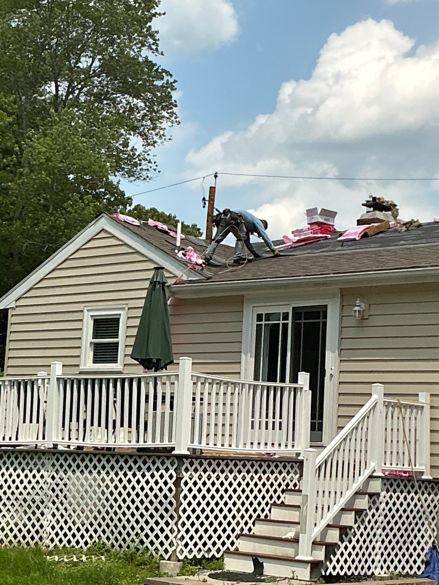 Full Roof Replacement & Chimney Repair – Onyx Black, MA by Mighty Dog Roofing of Greater Middlesex County
