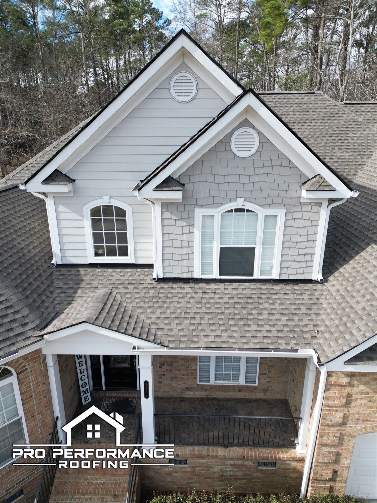 Roof Replacement - GAF Timberline HDZ Weathered Wood  by Pro Performance Roofing