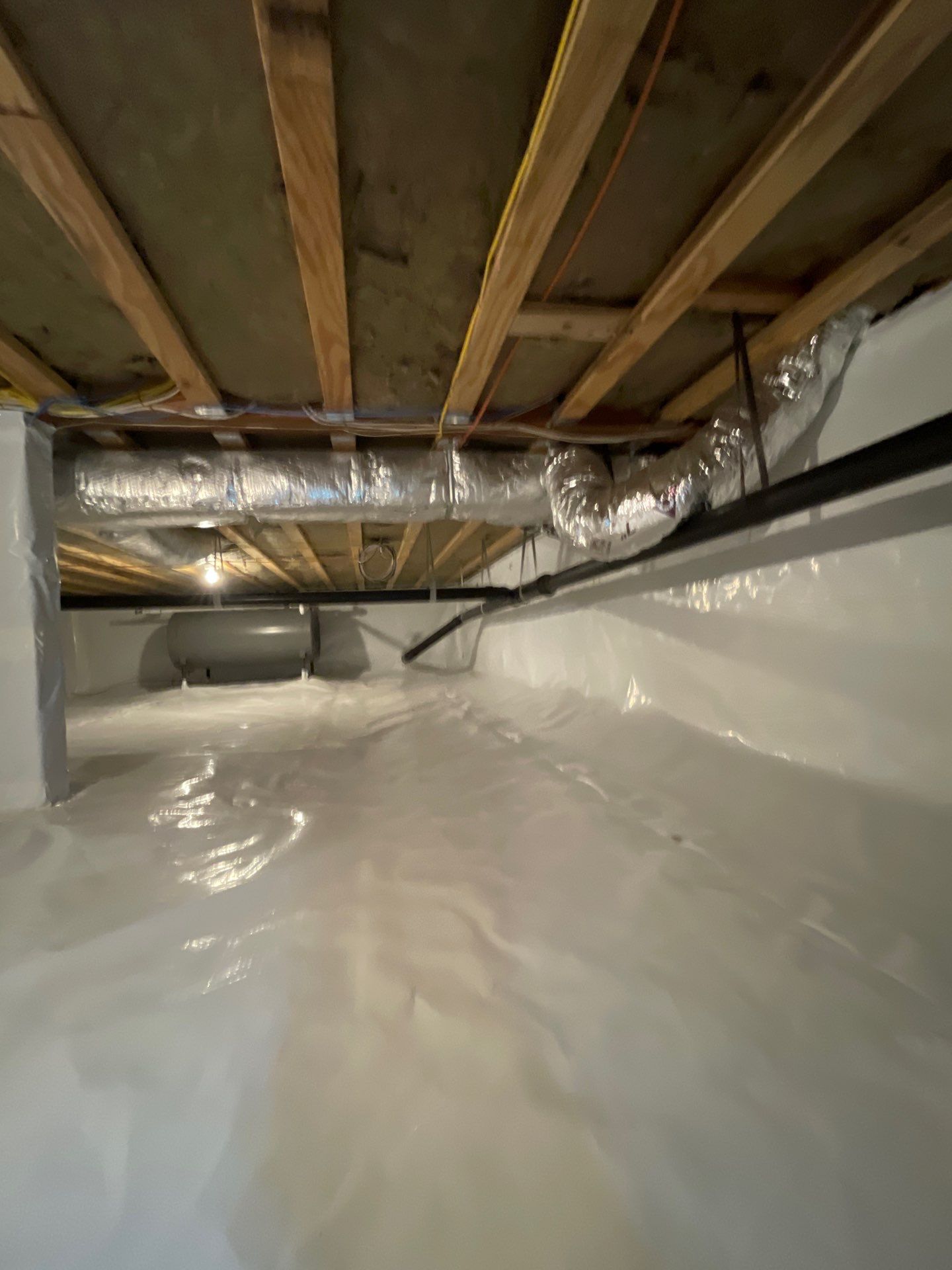 Crawl Space Encapsulation by NYS Foam & Energy