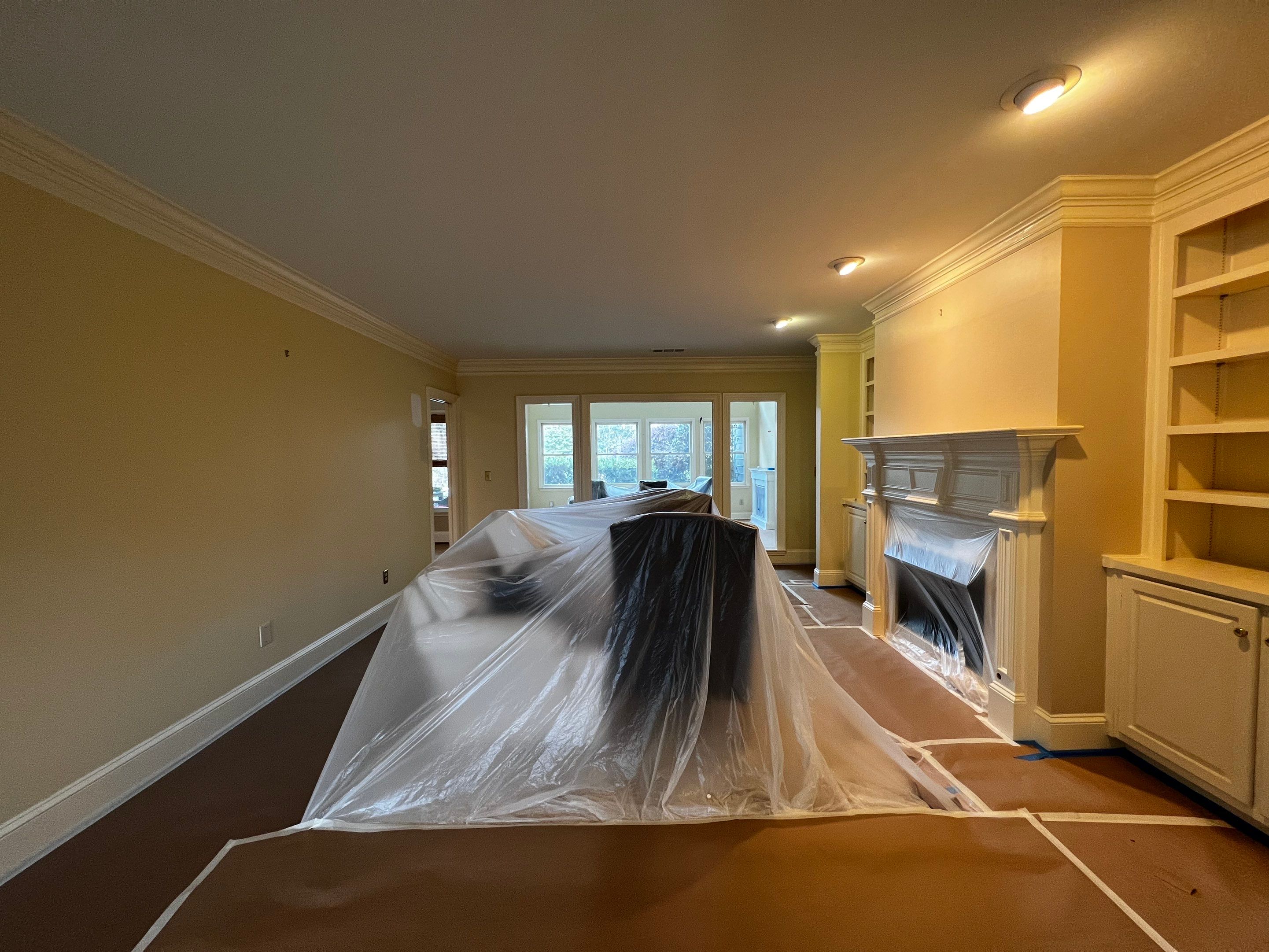 Comprehensive Interior Painting and Cabinet Refresh in Marietta by Swift Home Renovations