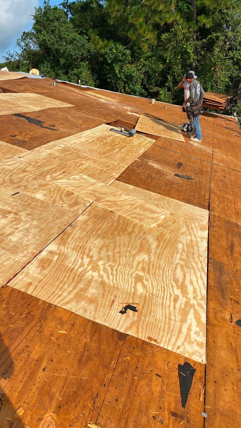 Commercial Roofing Installation using Roof Replacement by American Roofing & Construction LLC