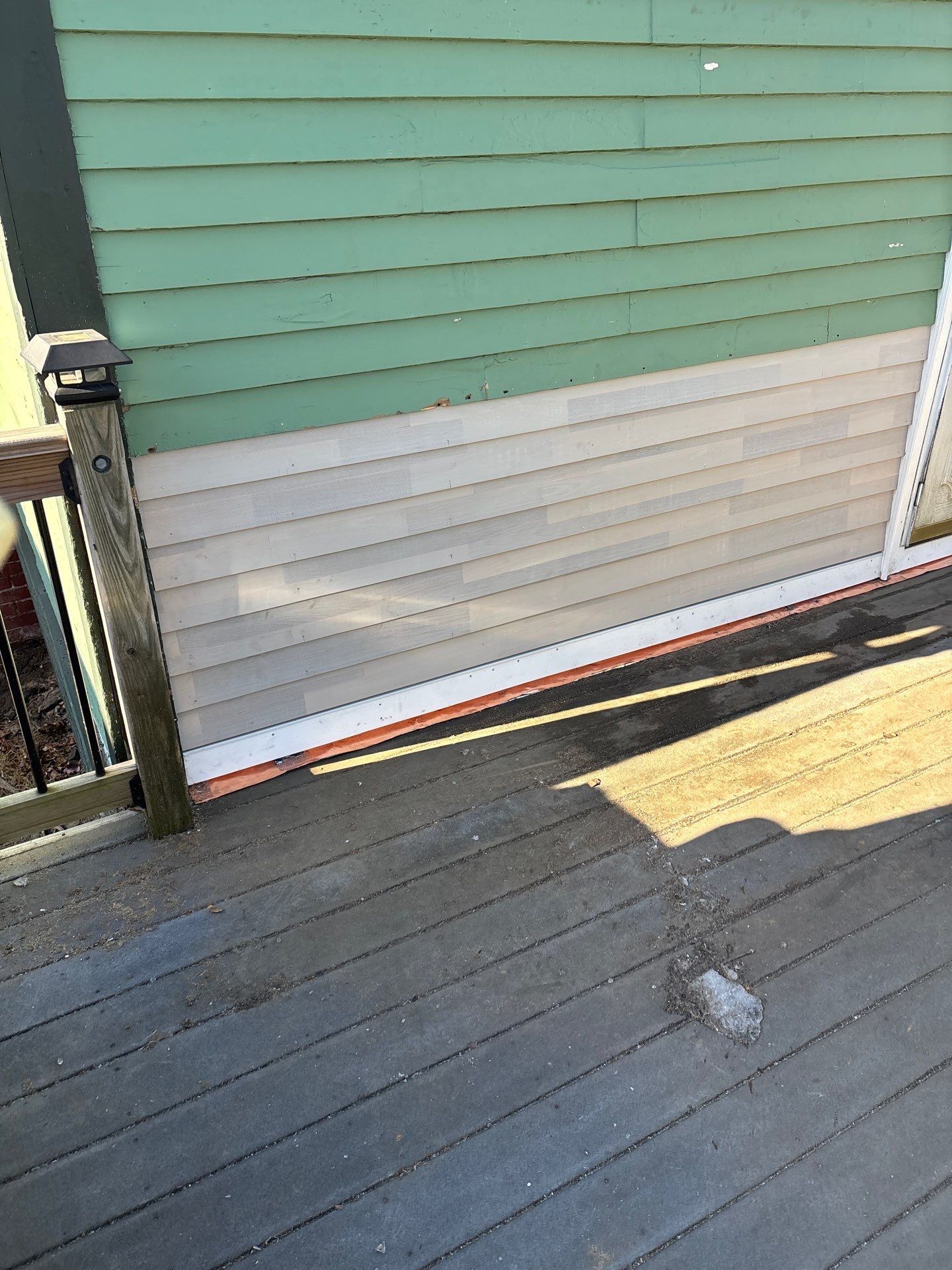 Water Damage Repair with Siding Replacement & Proper Wall Flashing by Sensible Home Solutions