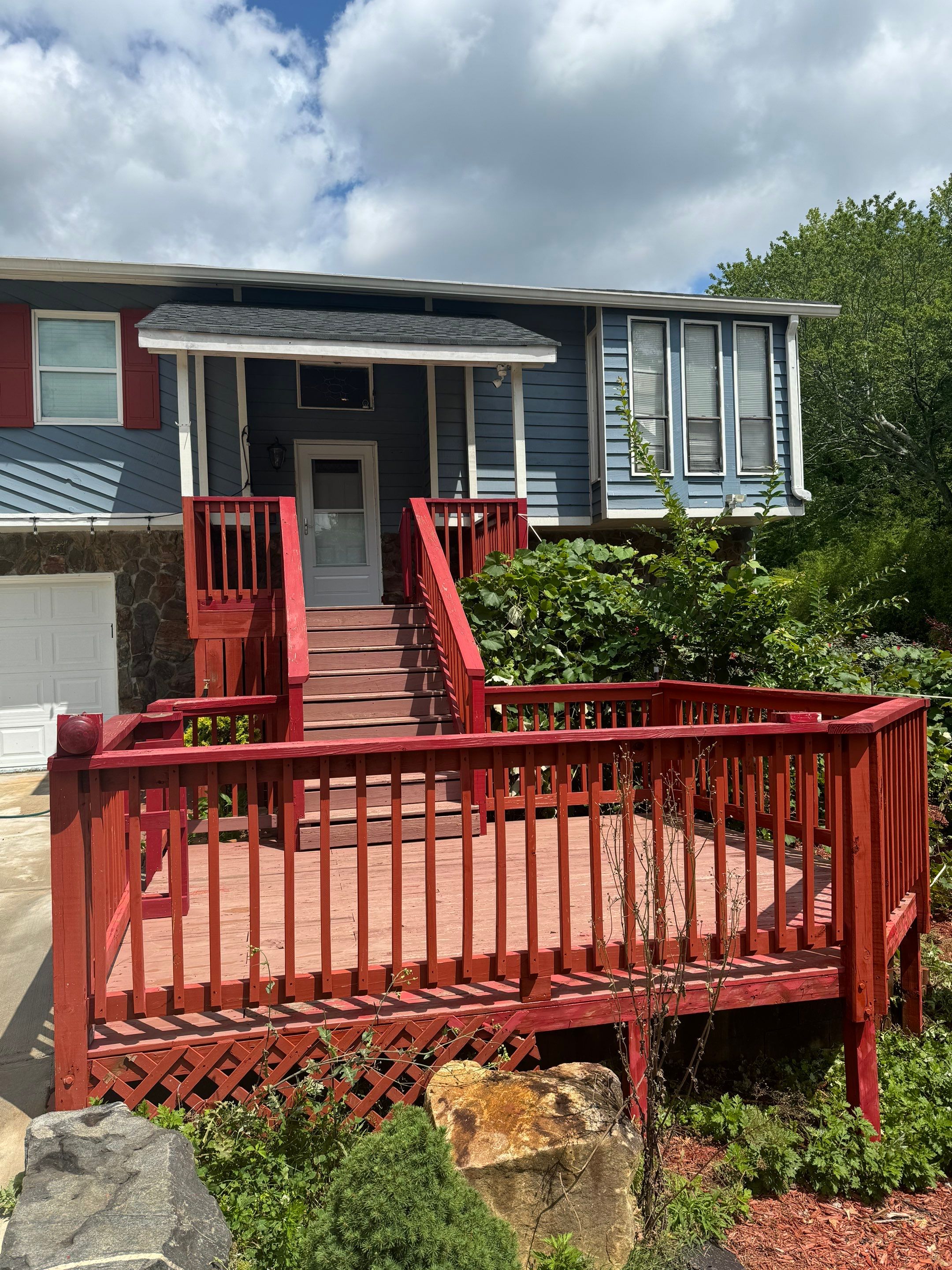 Multi-Level Deck Refinishing and Wood Staining in Duluth by Swift Home Renovations