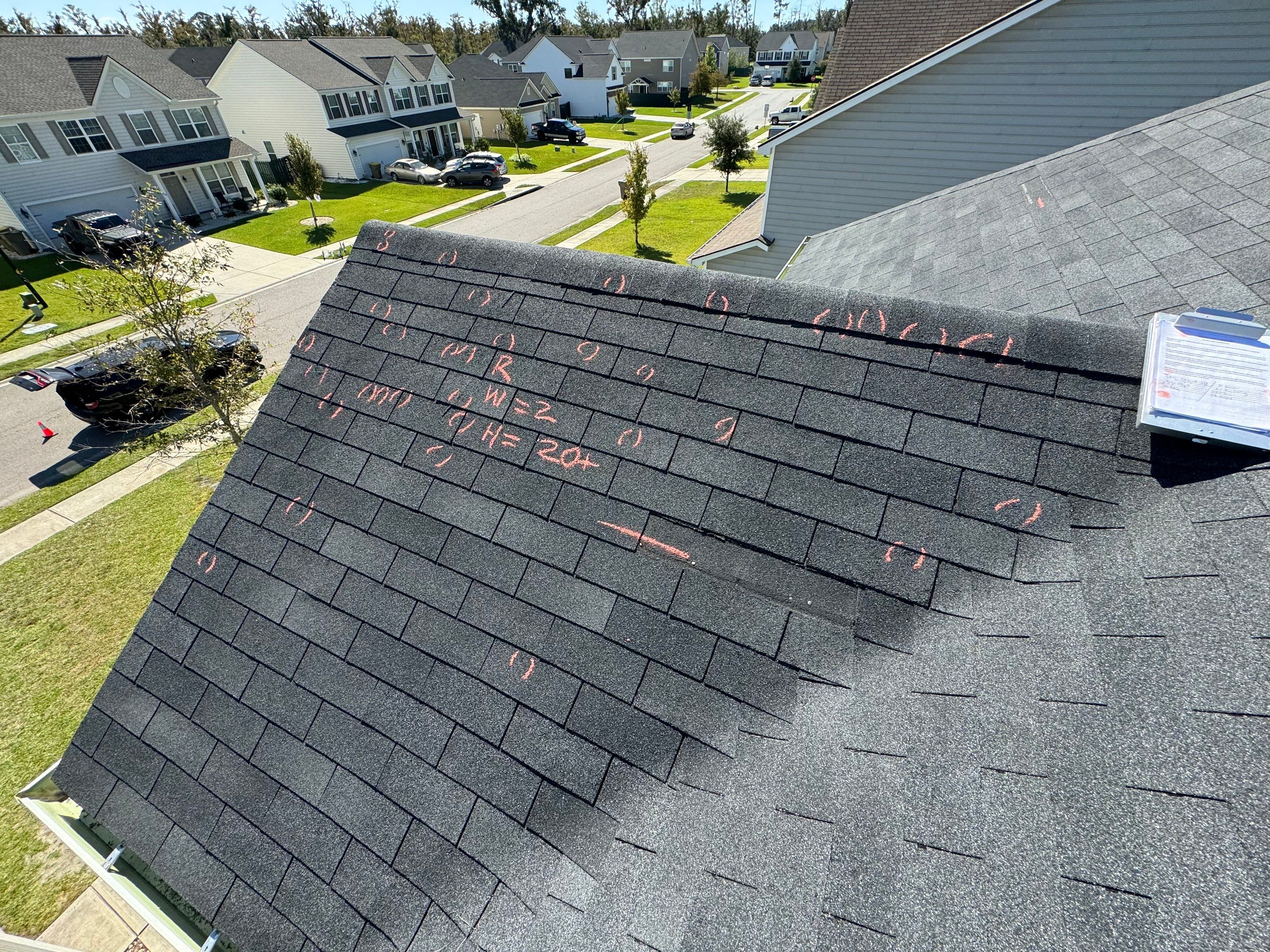 Storm Damage Full Roof Replacment using GAF Shingles by A Good Roofer Near Me