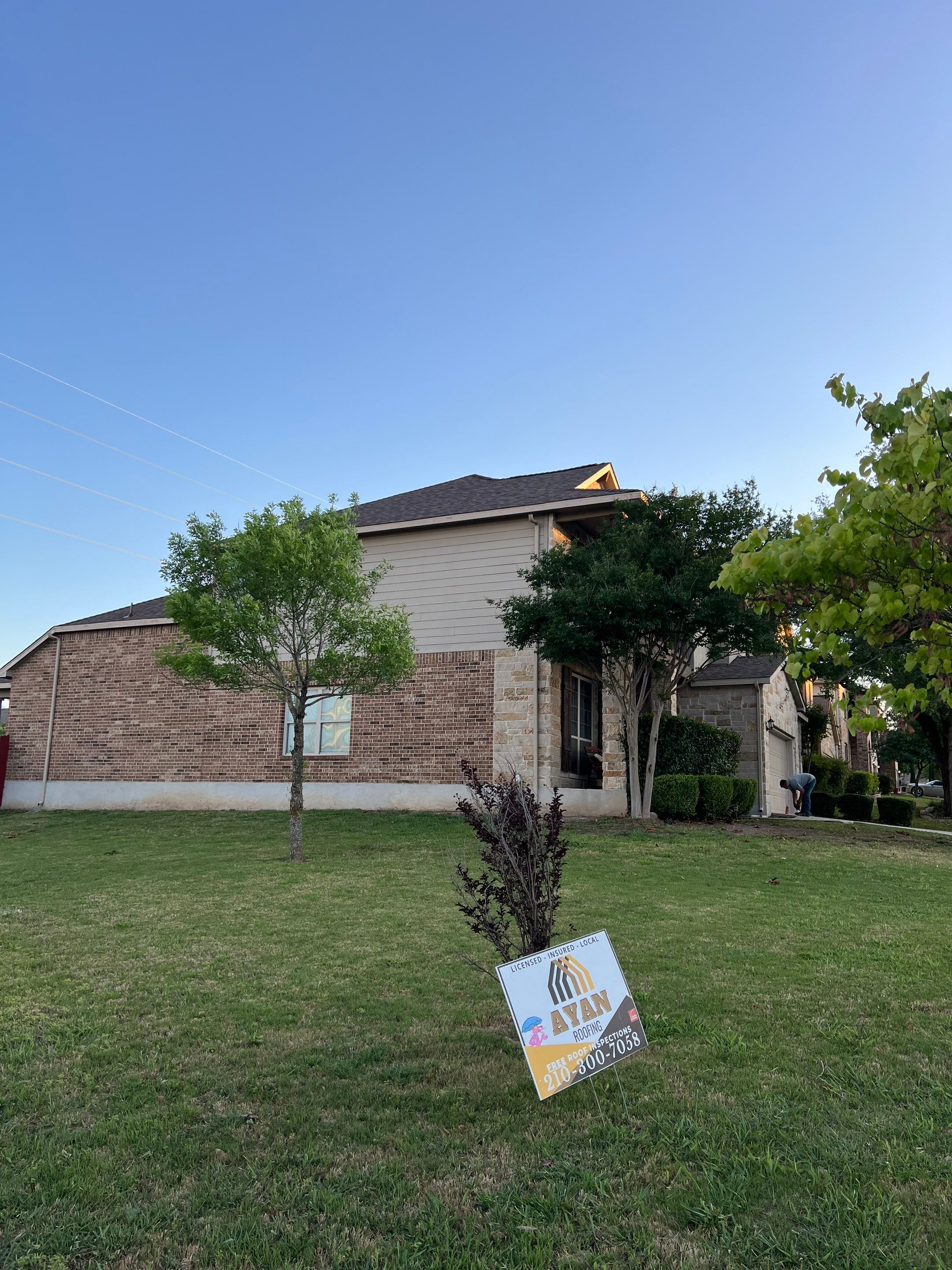 Teak Roof Replacement & Gutter Installation | San Antonio, TX by Ayan Roofing, LLC