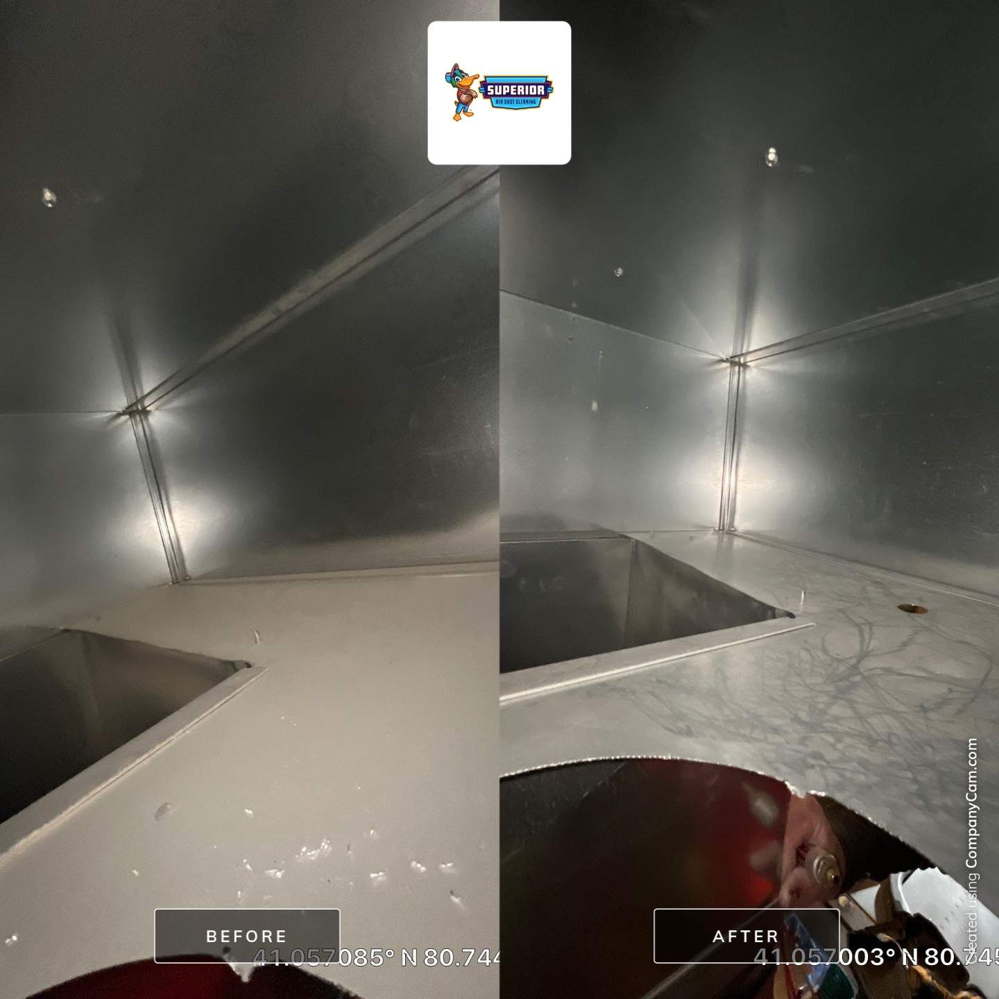 Air Duct Cleaning With a Vacuum Truck in Canfield, OH by Superior Air Duct Cleaning