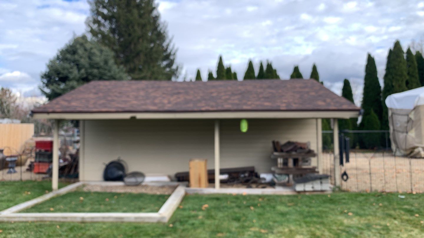 Star Idaho Single level roofing replacement using Duration Brownwood by ID Roofing LLC