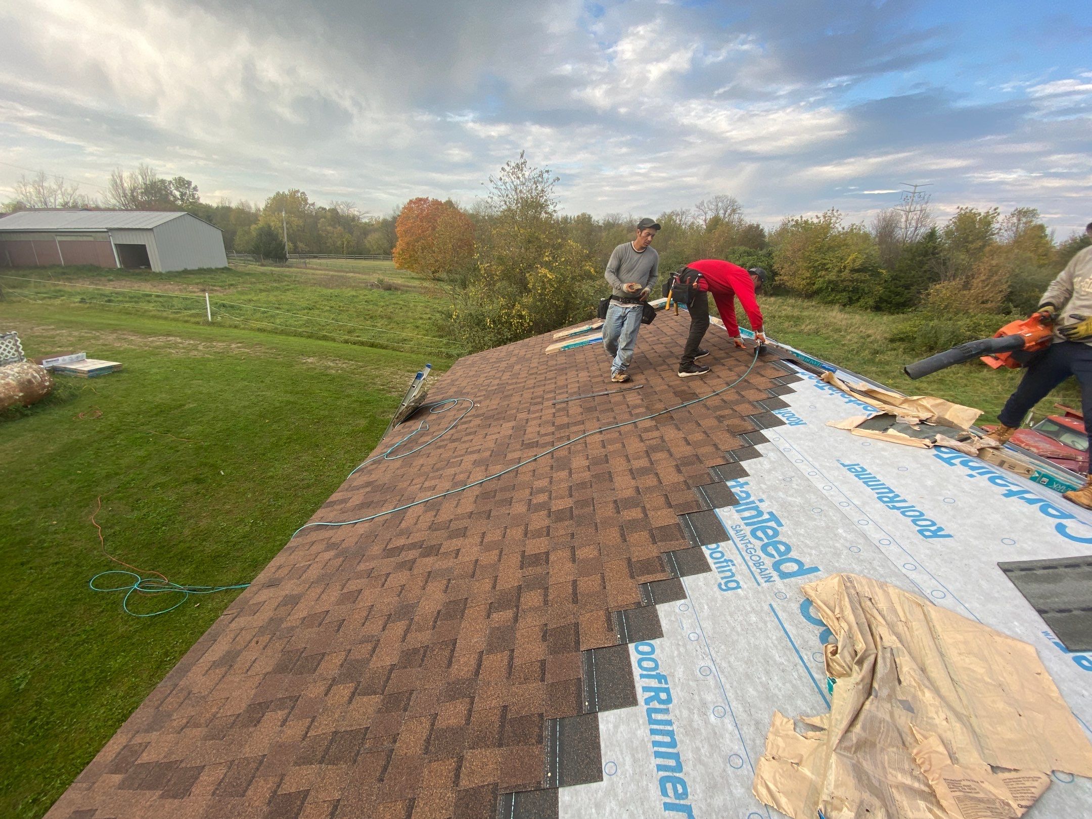 Roof Replacement using CertainTeed Landmark by 180 Contractors