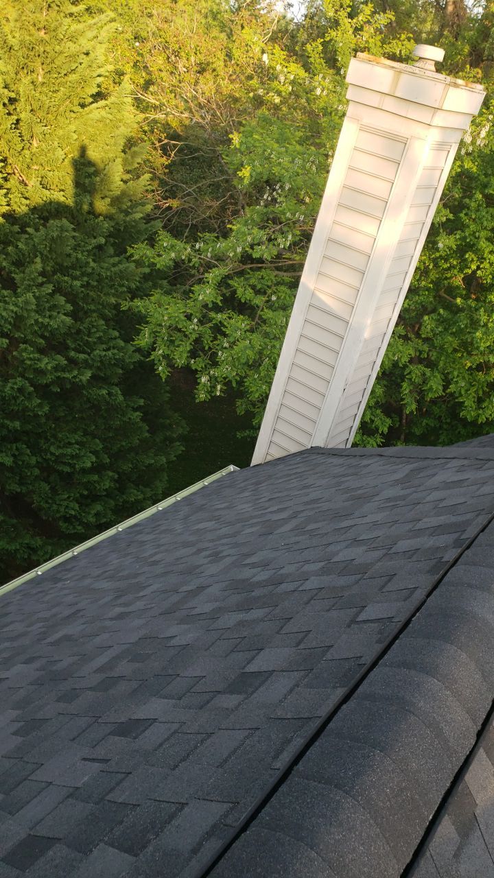 Great Falls: CertainTeed Landmark Pro Designer Shingles in Max Def Moire Black by RM Banning, Inc.