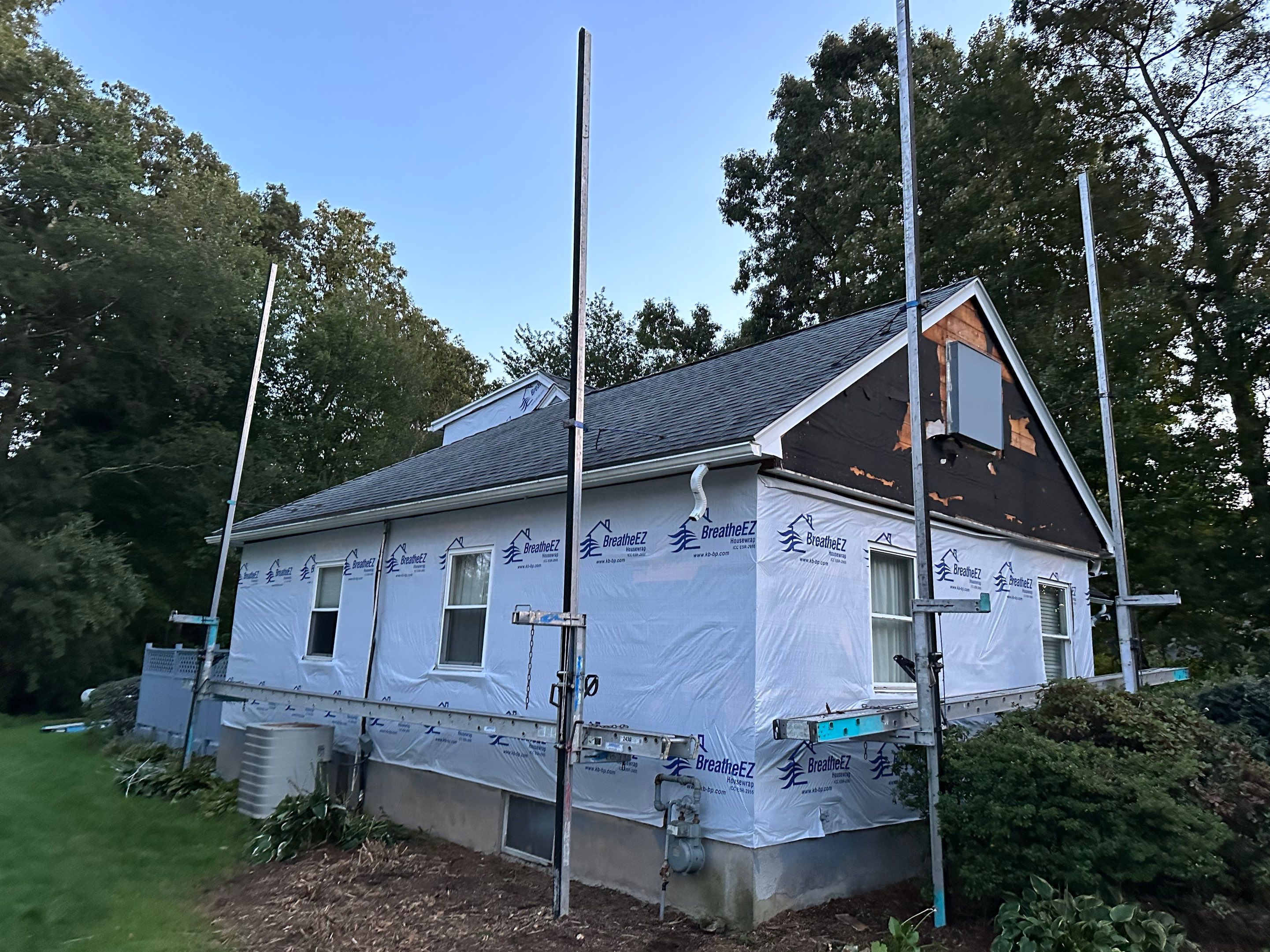 Siding Installation using Certainteed Monogram Flagstone by A Plus Exterior