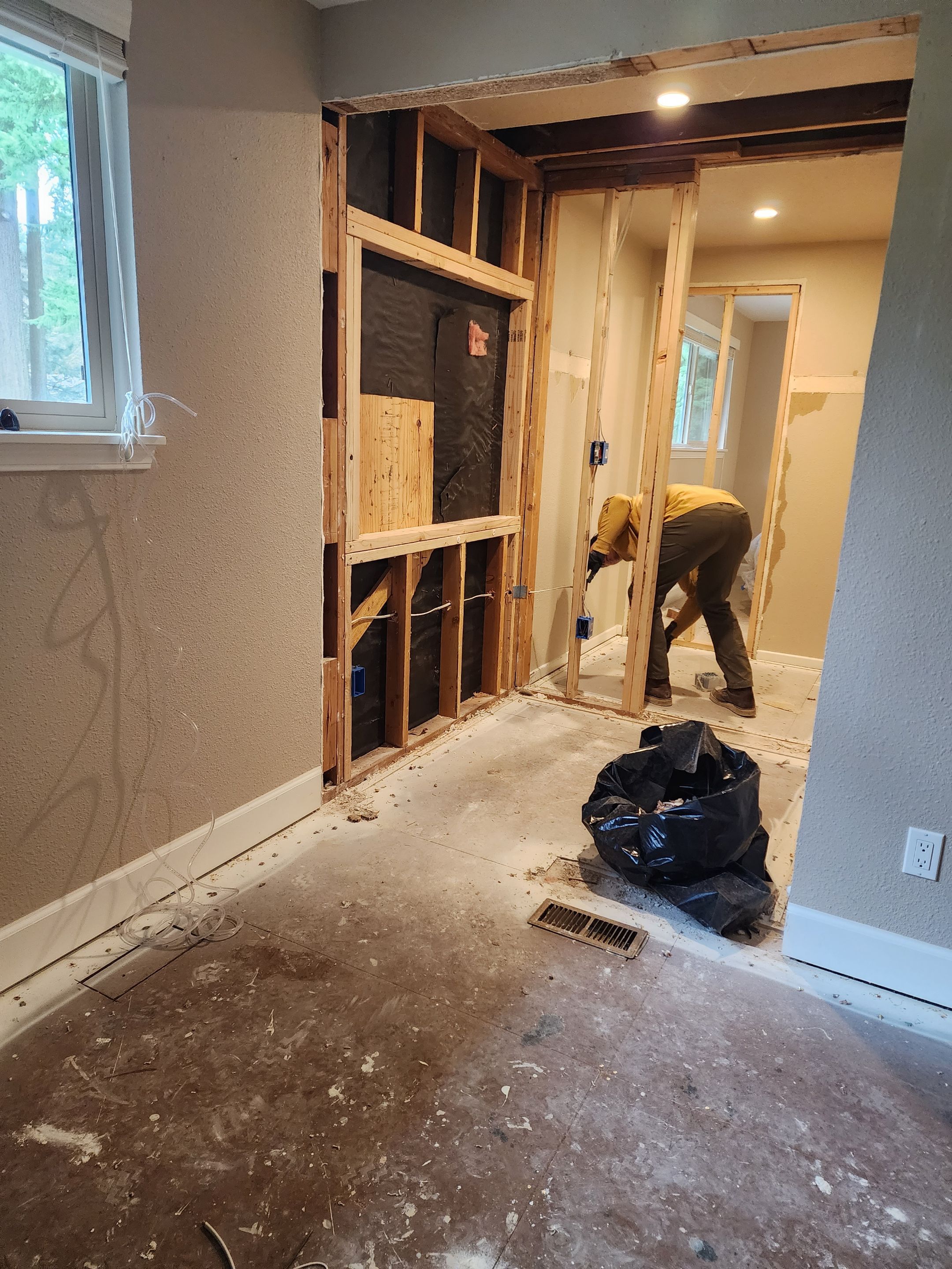 Large remodel by Hawthorne General Construction