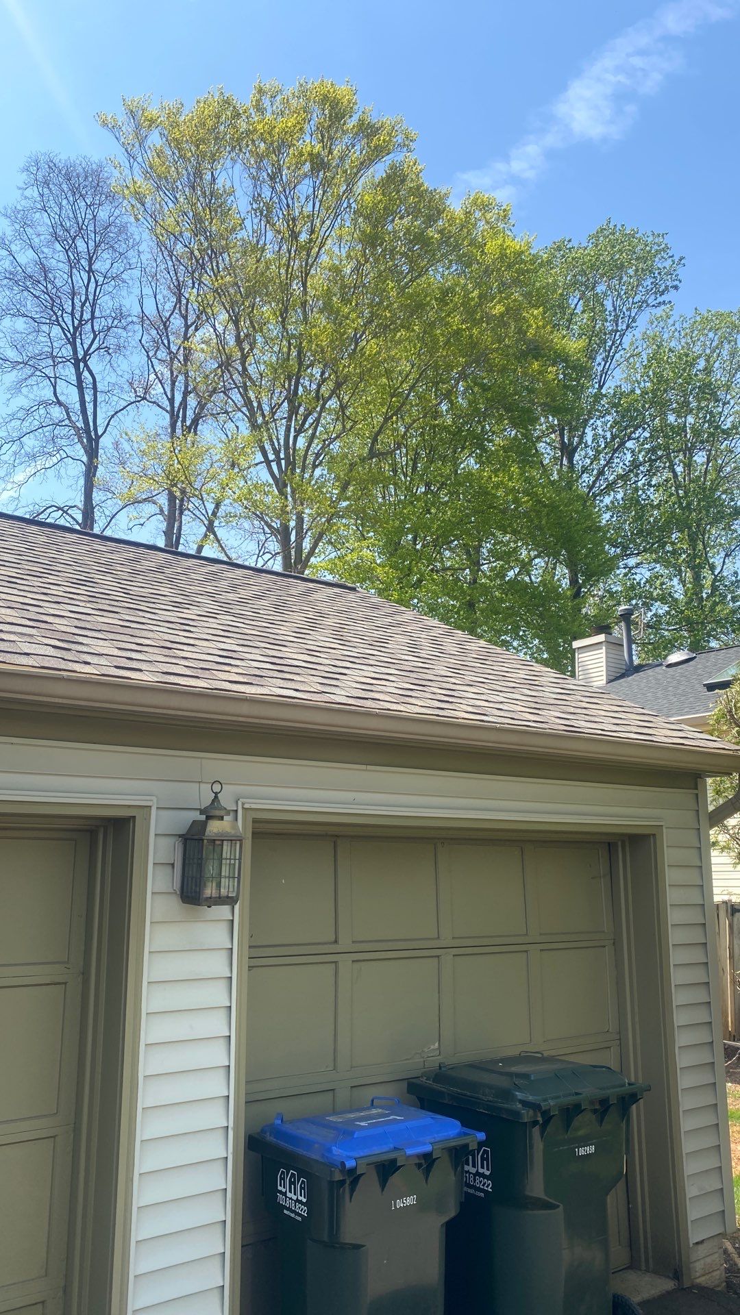 Burke: Residential Roof Replacement with CertainTeed Landmark Pro in Max Def Weathered Wood by RM Banning, Inc.