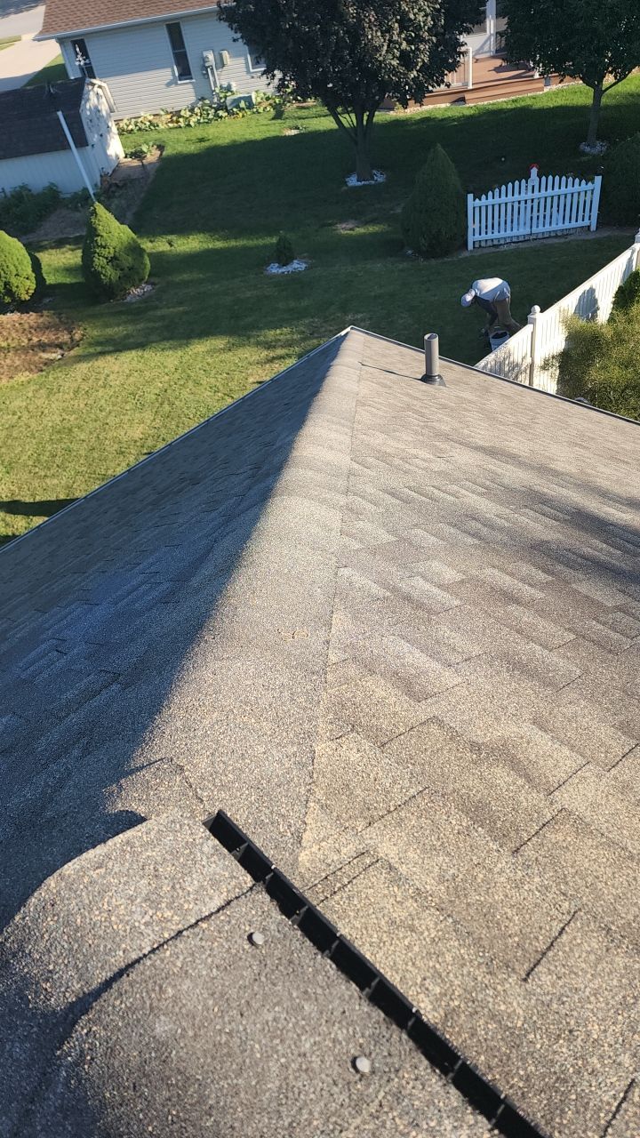 Residential Roofing Installation using GAF Timberline HDZ Weathered Wood by Nitro Roofing and Construction