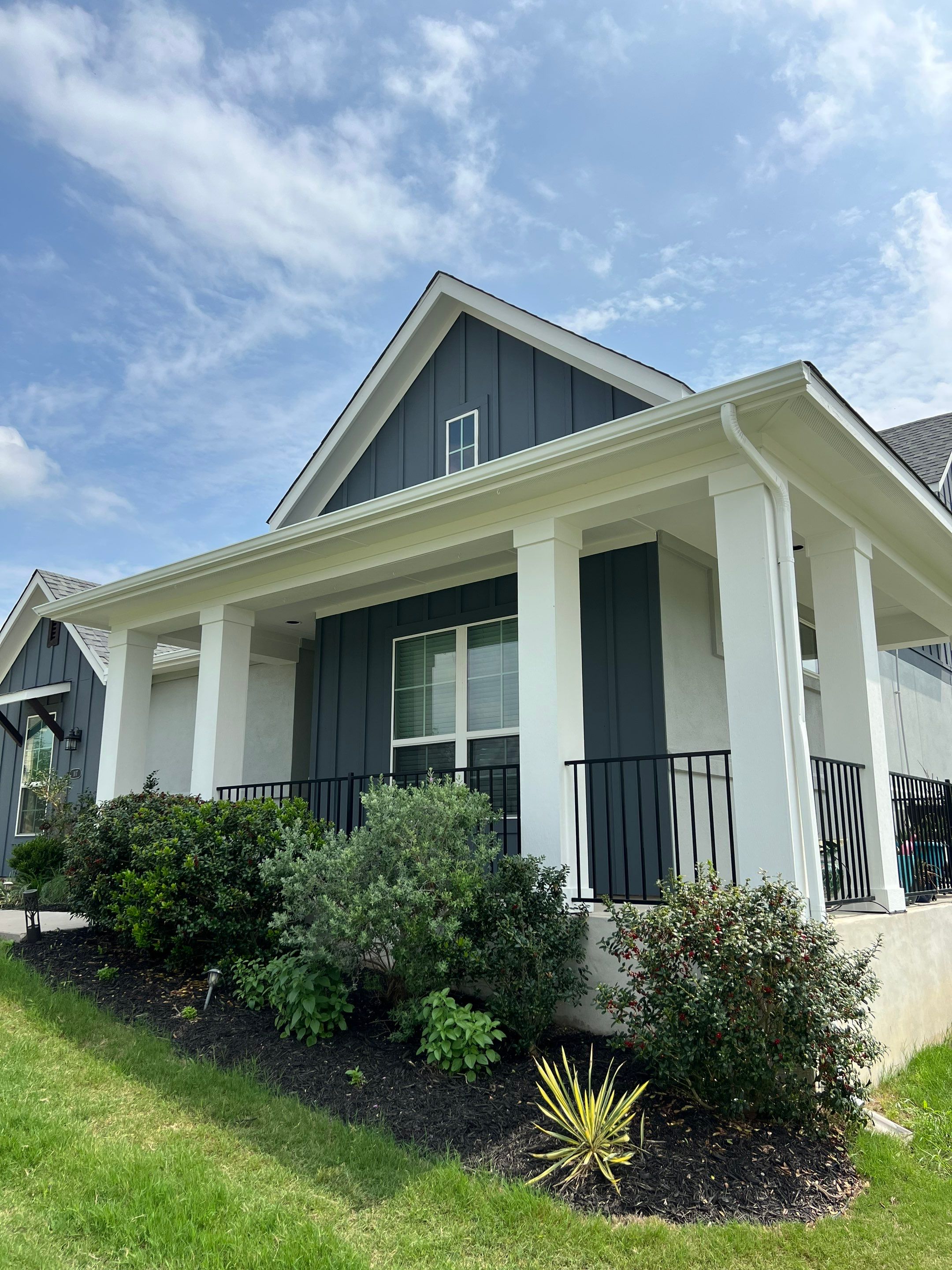 Exterior repaint in Bastrop by AJ’s Painting