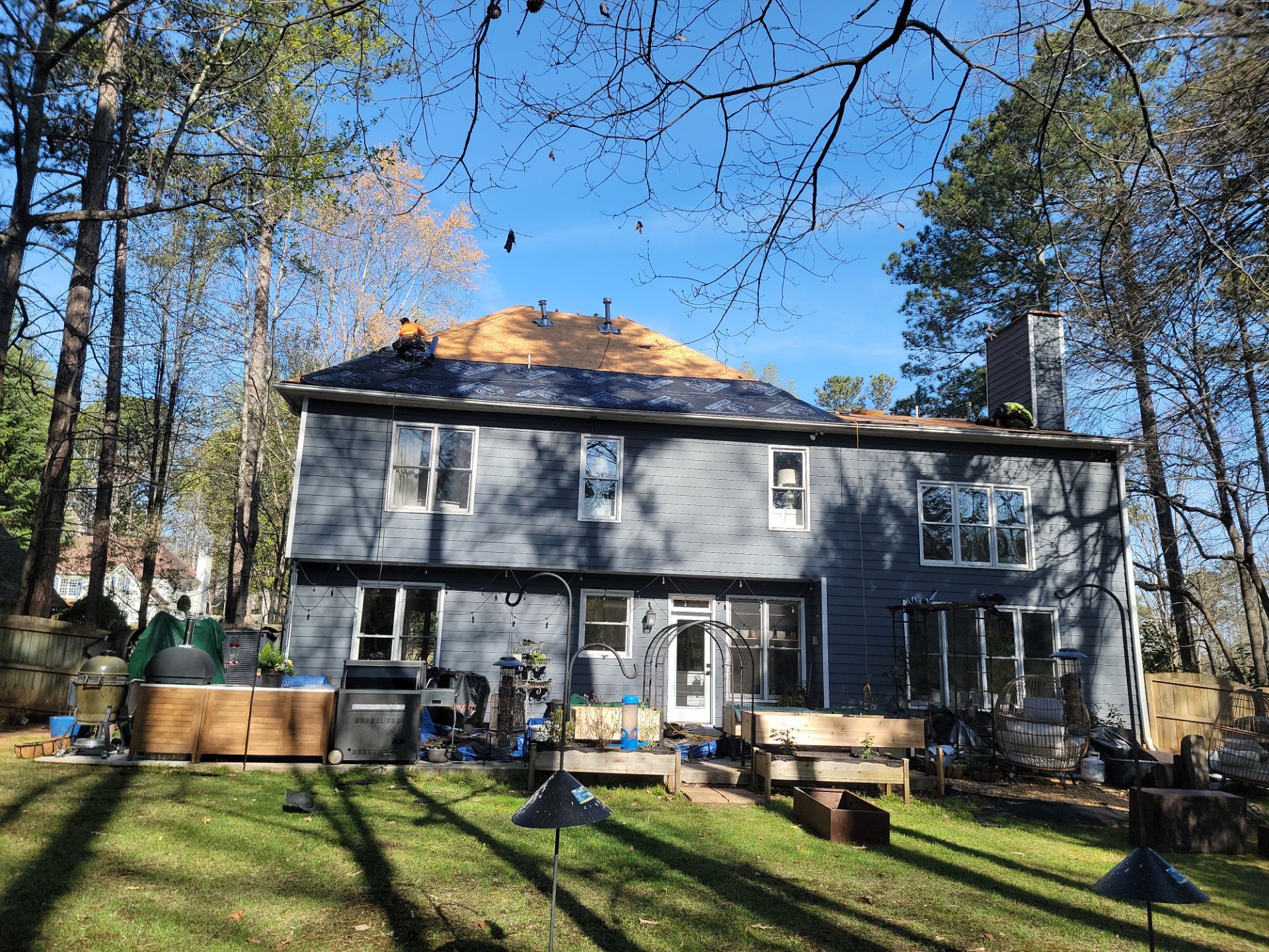 Residential Roofing Installation using Owens Corning by Inspector Roofing and Restoration