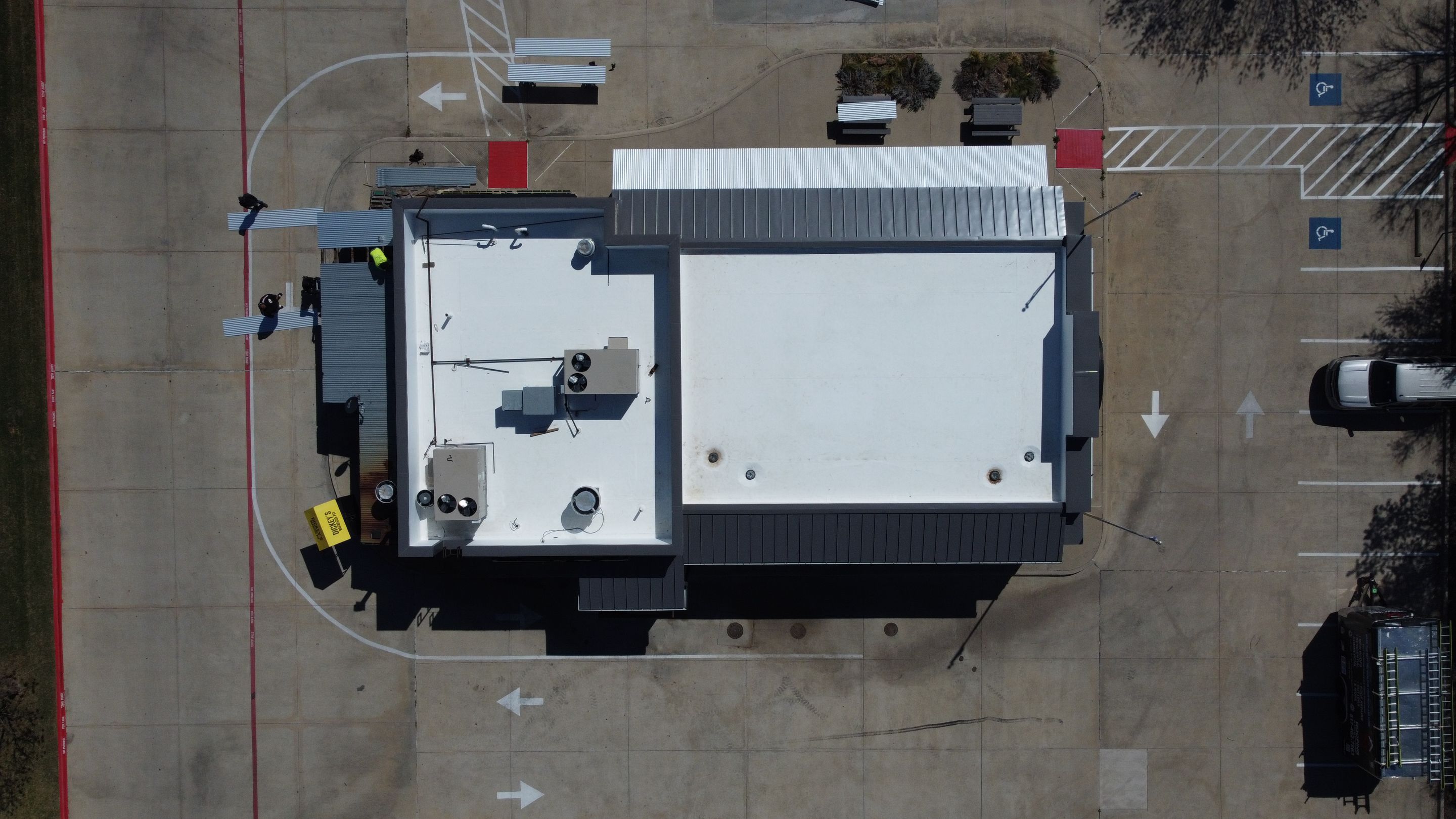 TPO Commercial Roofing Installation by 3:16 Roofing and Construction