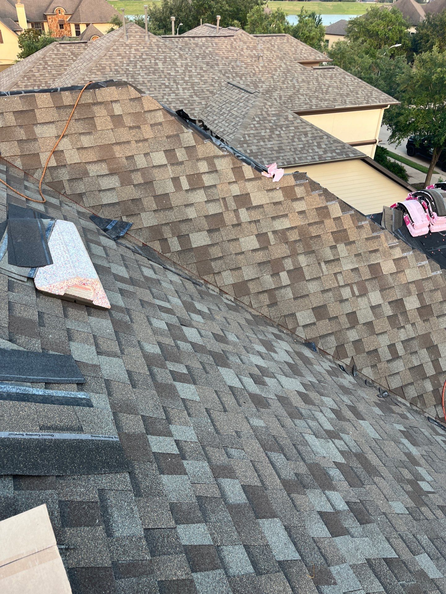 Residential Roofing Repair using Owen's Corning Duration (Lifetime) Shingles by Roof Repair Services LLC