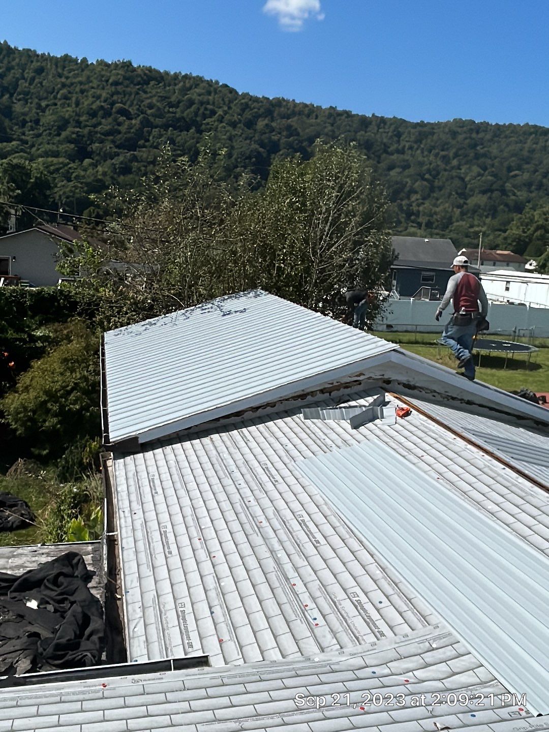 Residential Roofing Repair using Metal by Mr. Roofer