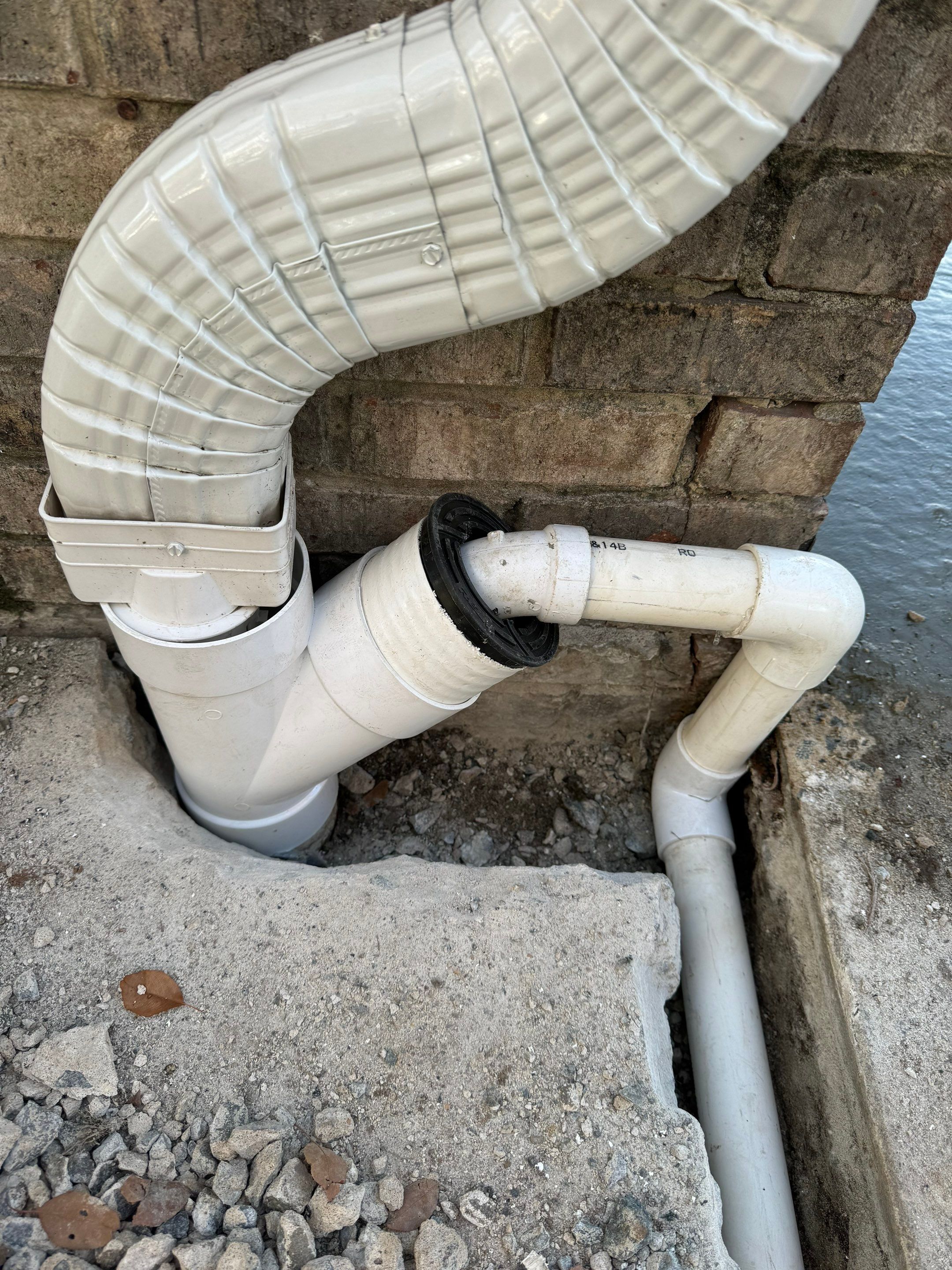 Exterior Spee-D Drain and Waterproofing by Pure Service Pro, LLC 