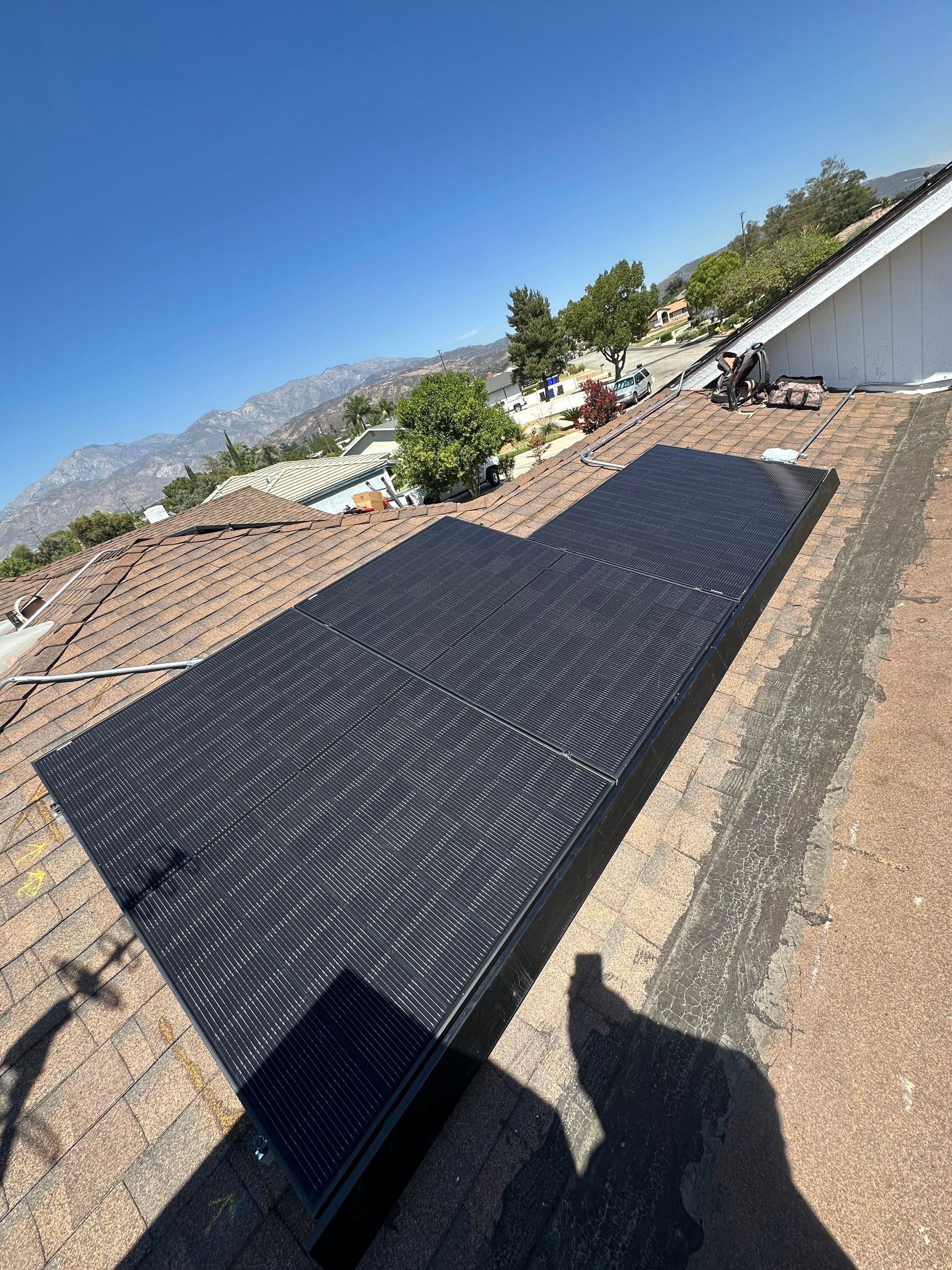 Residential Solar Installation and Enphase Battery Storage in Yucaipa by VIBE SOLAR