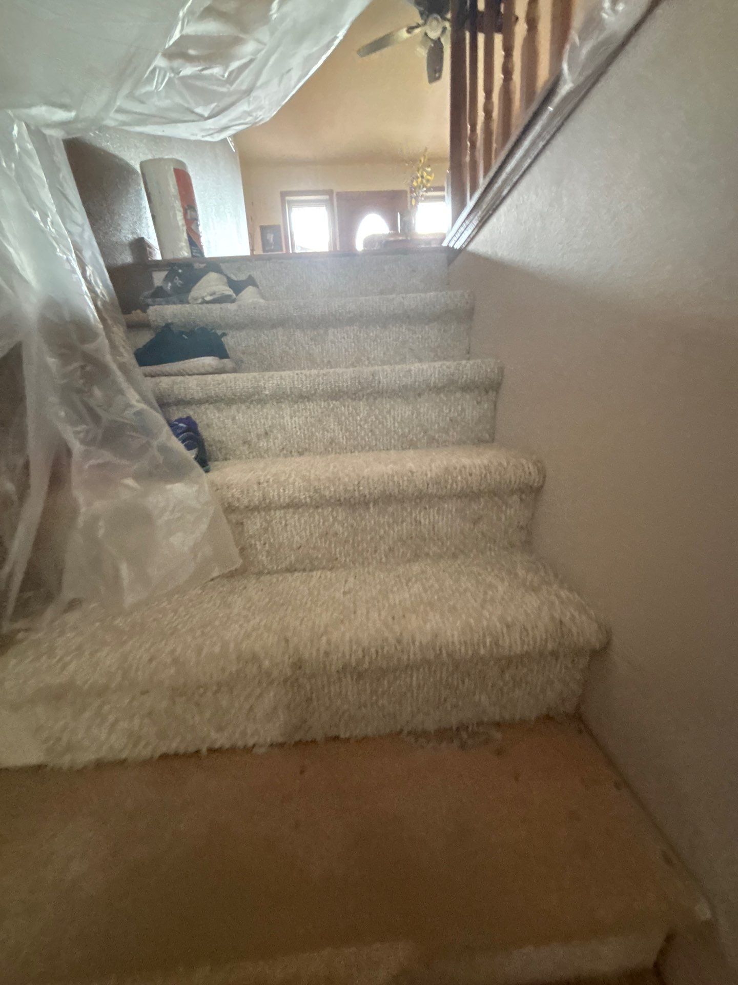 Custom Chip Concrete Coating for Colman Basement and Garage by Select Painting, Coatings & Garage Cabinets