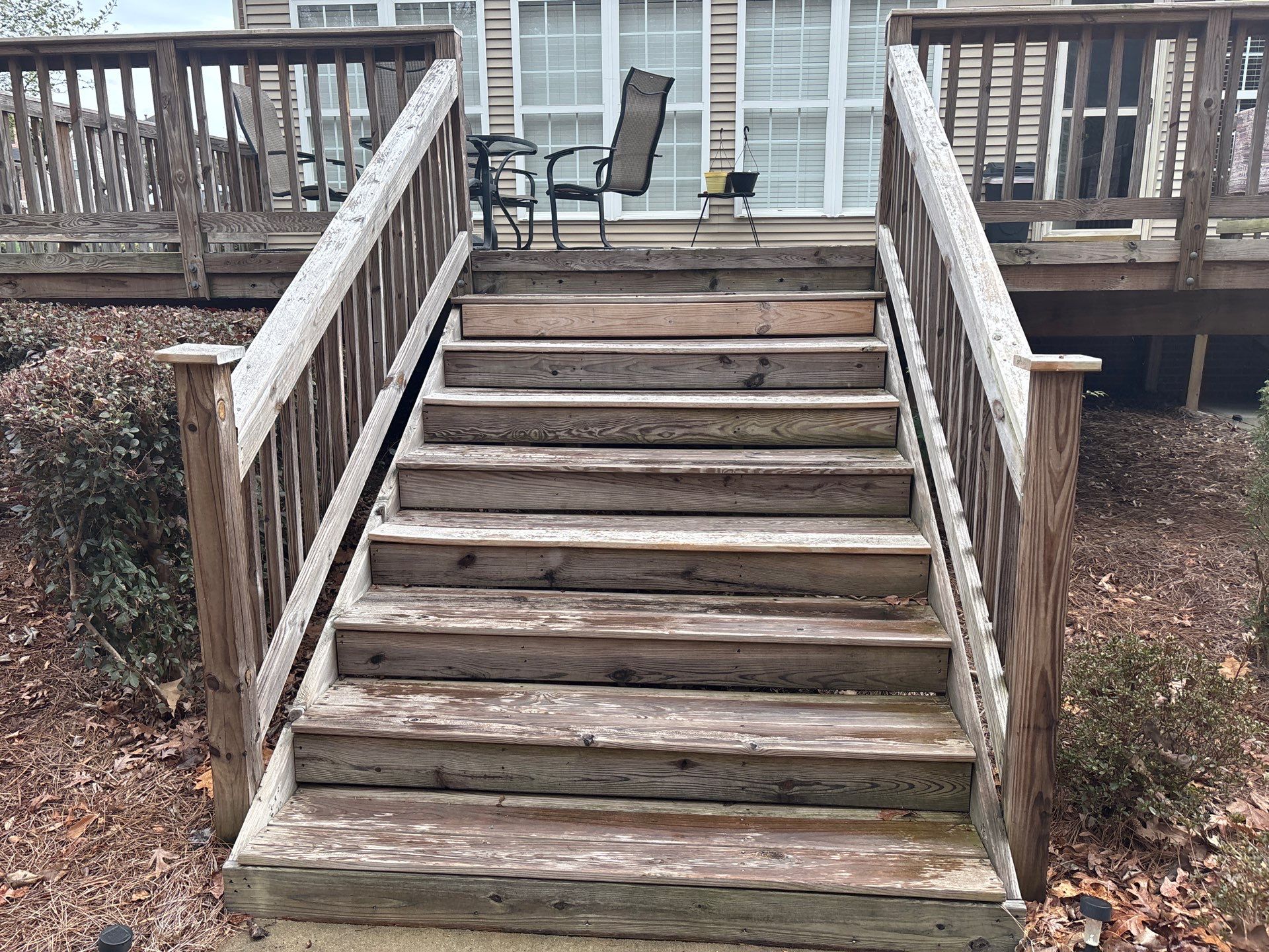 Weathered Deck using Wood Sealant by DuraSeal