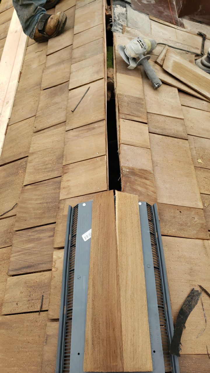 Gainesville Historic Structure: Western Red Cedar #1 Perfection G&R CCA Cedar Shakes by RM Banning, Inc.