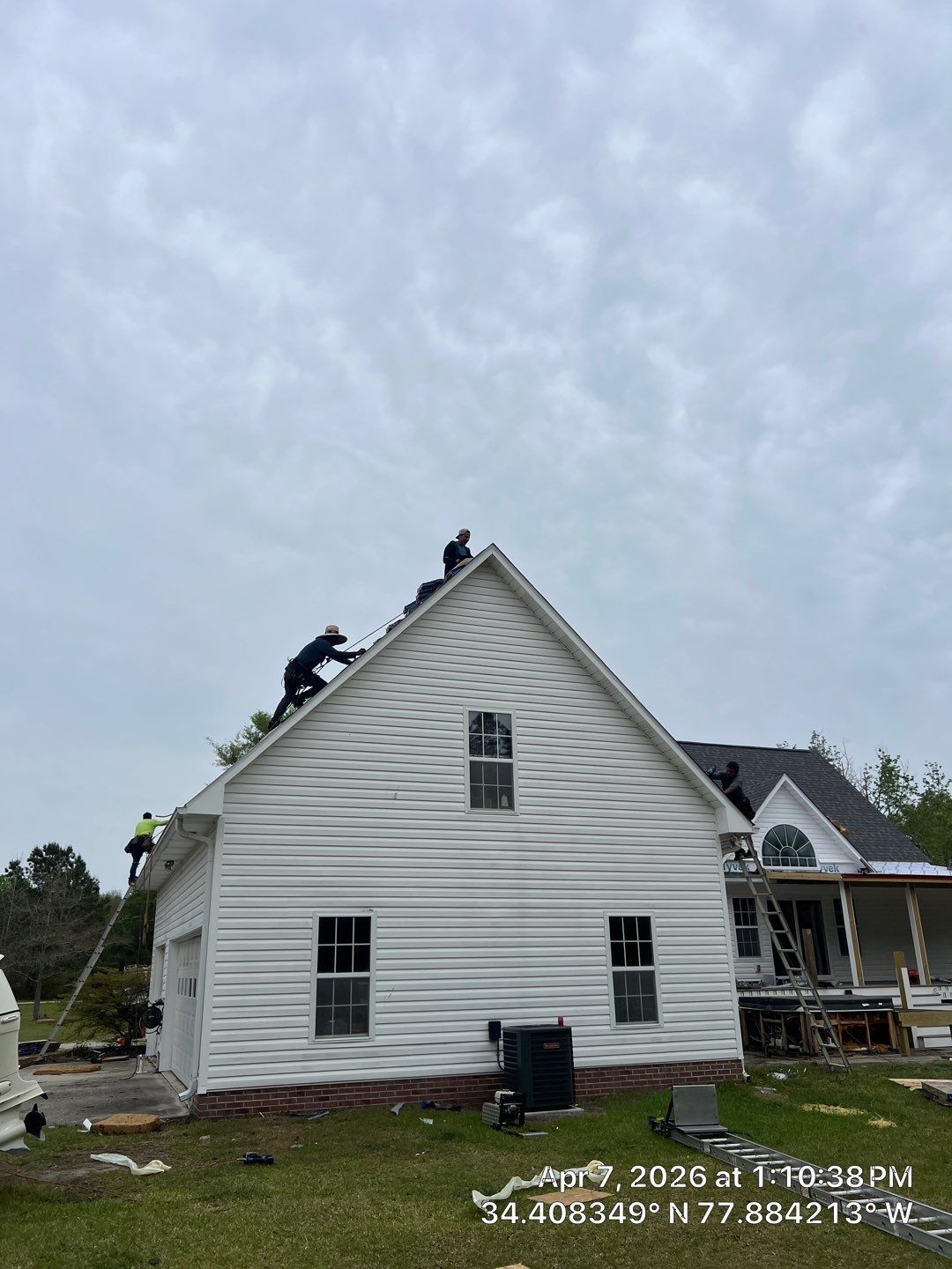 Insurance Claim Roof Replacement – Rocky Point NC by RGR Construction and Roofing, LLC